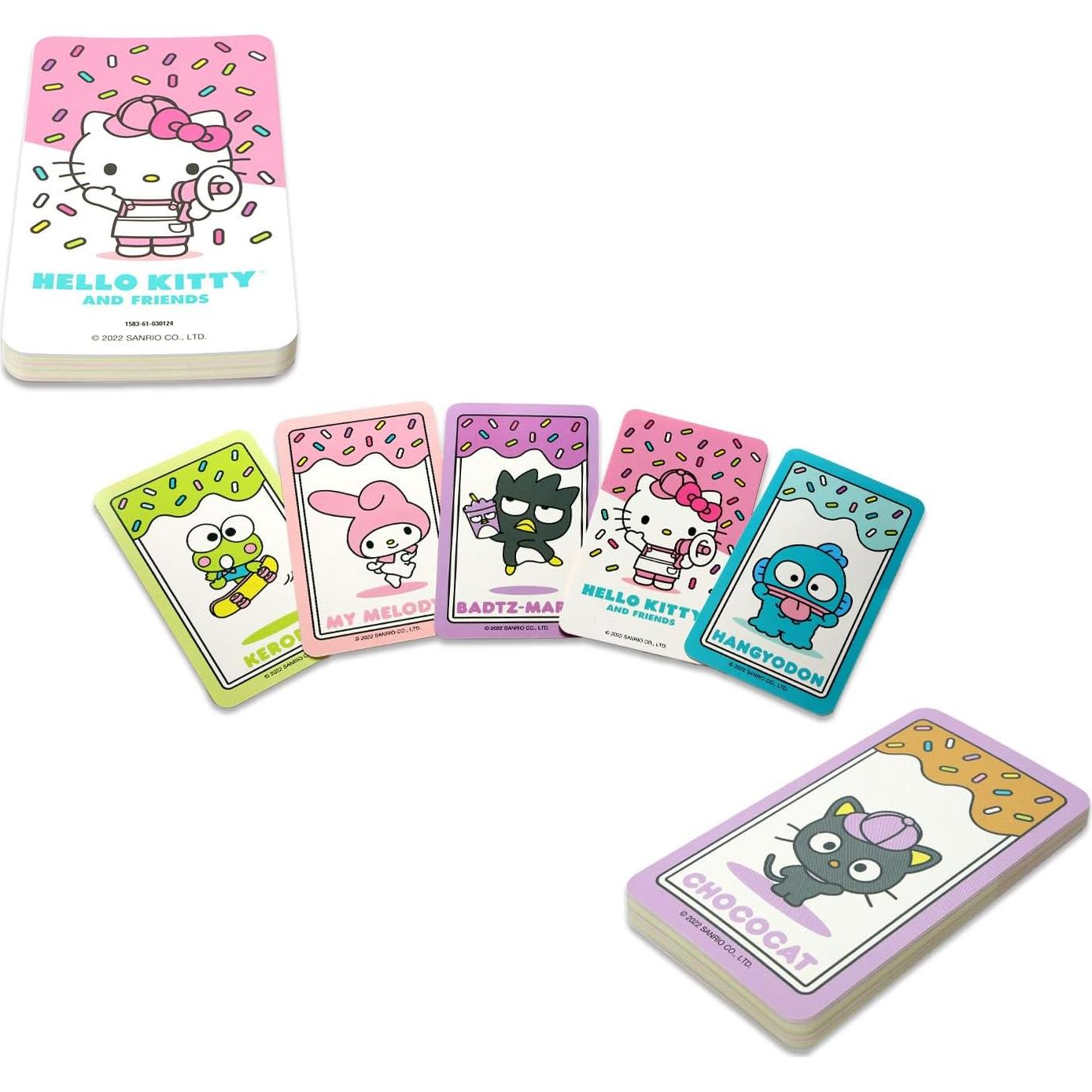 Juego de Cartas Educativas Hello Kitty - Memoria y Emparejamiento