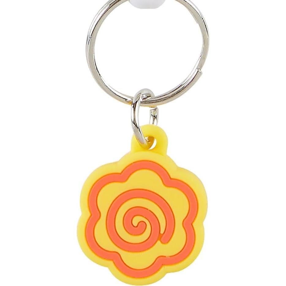 Llave de forma de cara Sanrio Fantasma Hanamaru 5x1.8x13cm