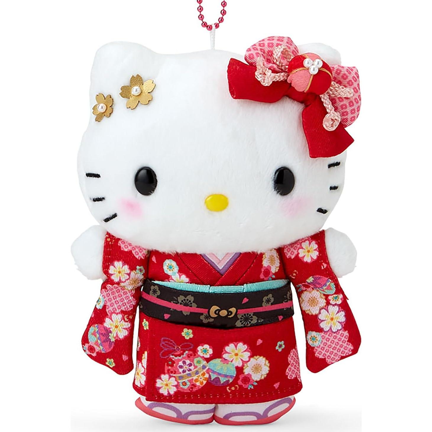 Muñeco Hello Kitty con Kimono Sanrio 068454 16 cm