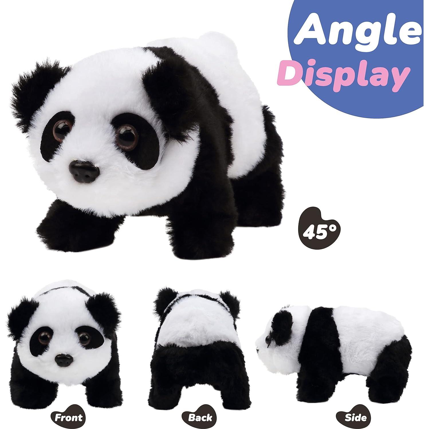 Panda Gateador Electrónico Hopearl Interactivo 20 cm