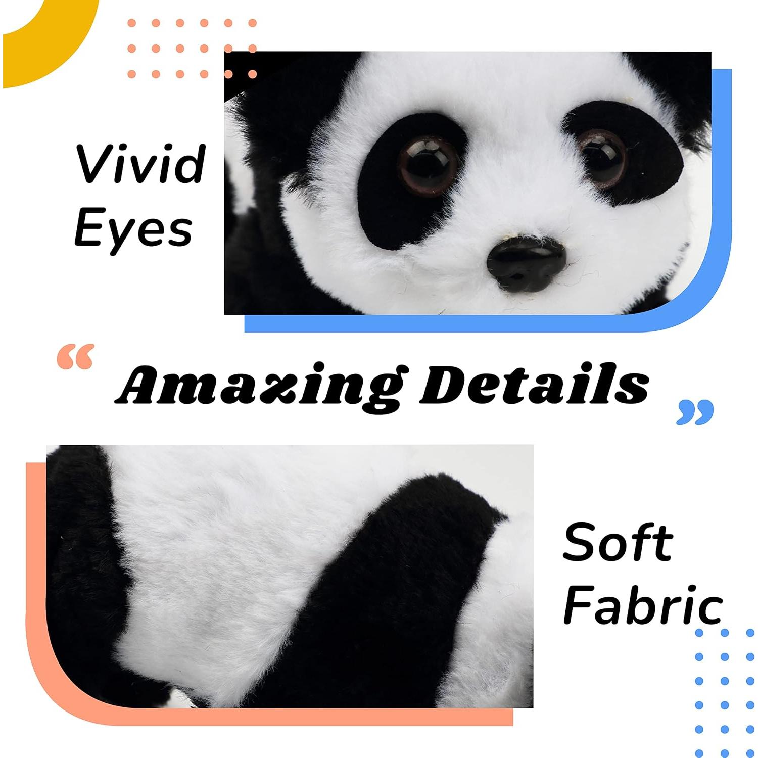 Panda Gateador Electrónico Hopearl Interactivo 20 cm