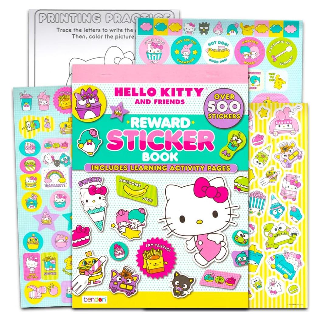 Libro de Actividades Hello Kitty con 100 Stickers Multicolor