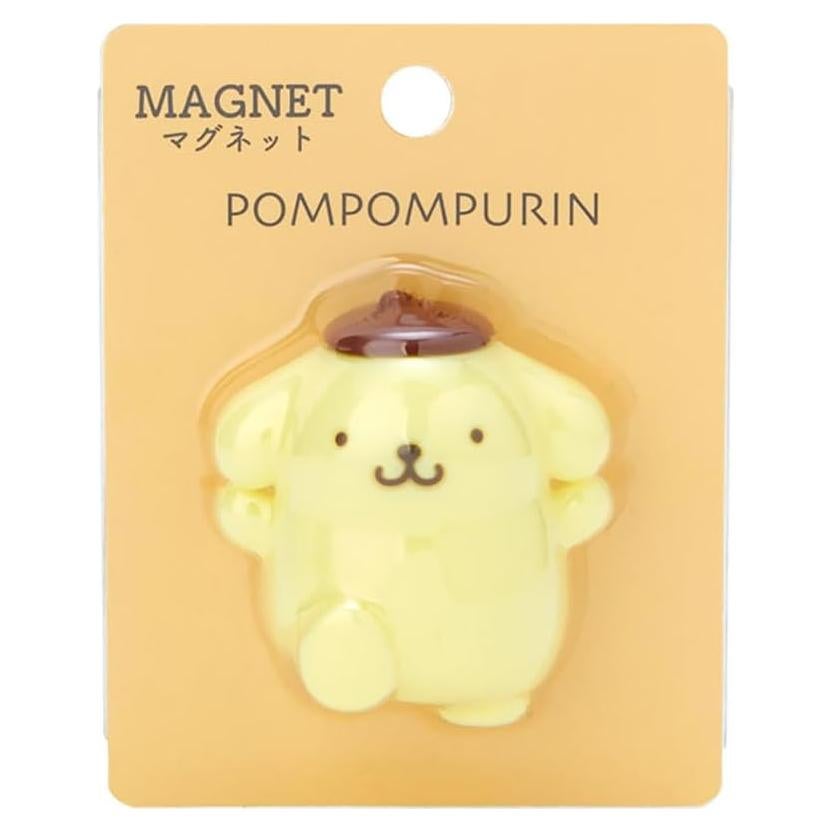 Imán de Mascota Sanrio Pom Pom Pudding 3D - 4.2 x 2.3 cm