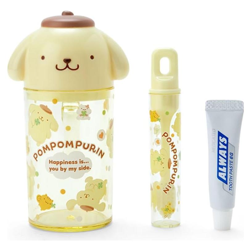 Set de Cepillo de Dientes y Taza Sanrio Pom Pudding 12x7 cm