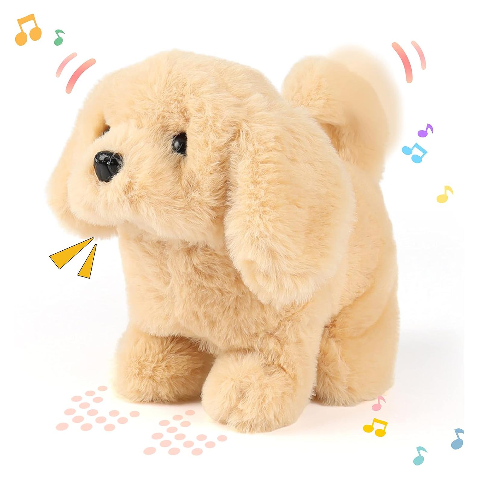 Perro Caminante Hopearl Juguete Interactivo 17.78 cm Marrón