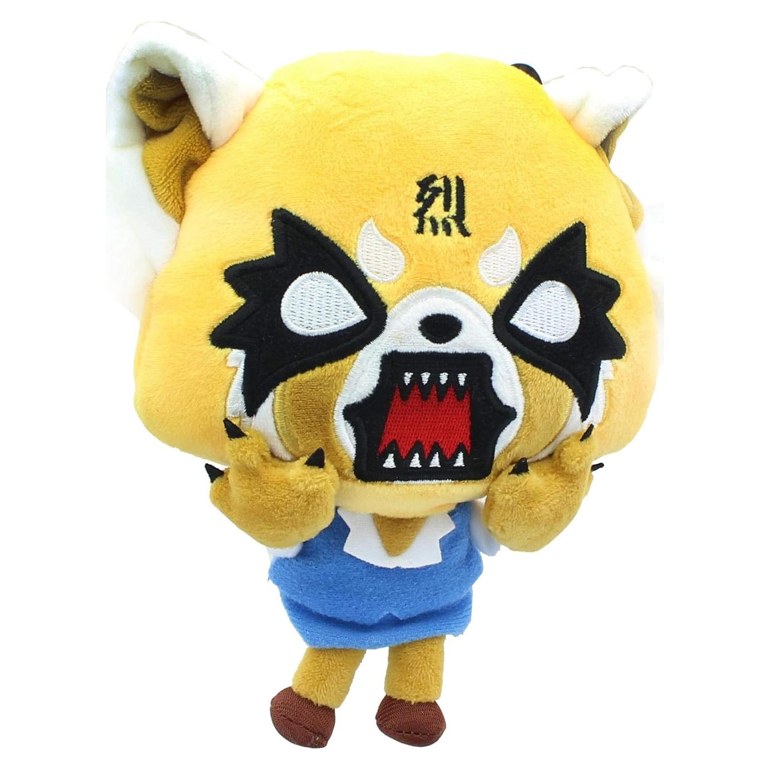 Peluches Aggretsuko GUND 18 cm Rojo Suave y Lavable