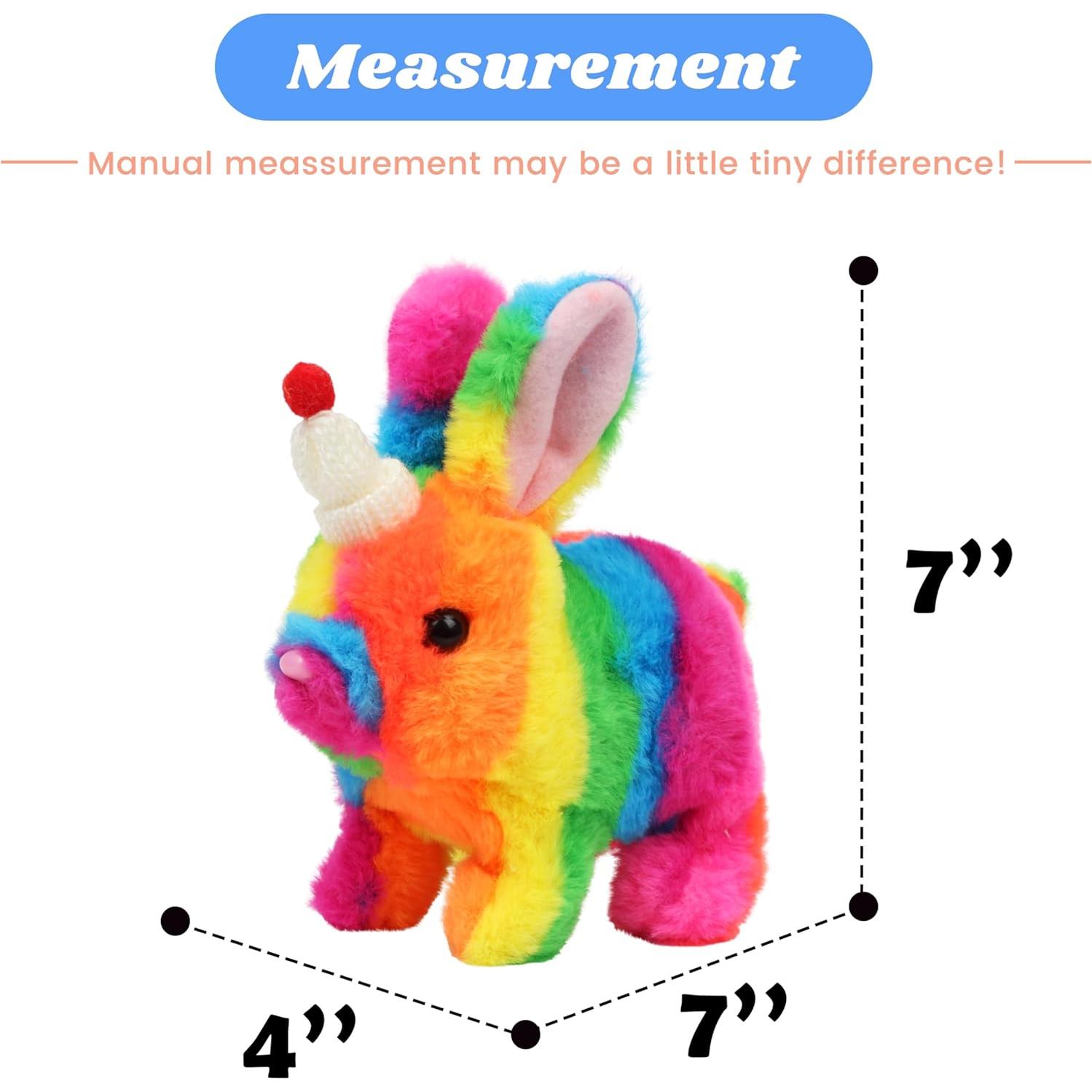 Conejo Saltarín Electrónico Hopearl 17.78 cm Interactivo