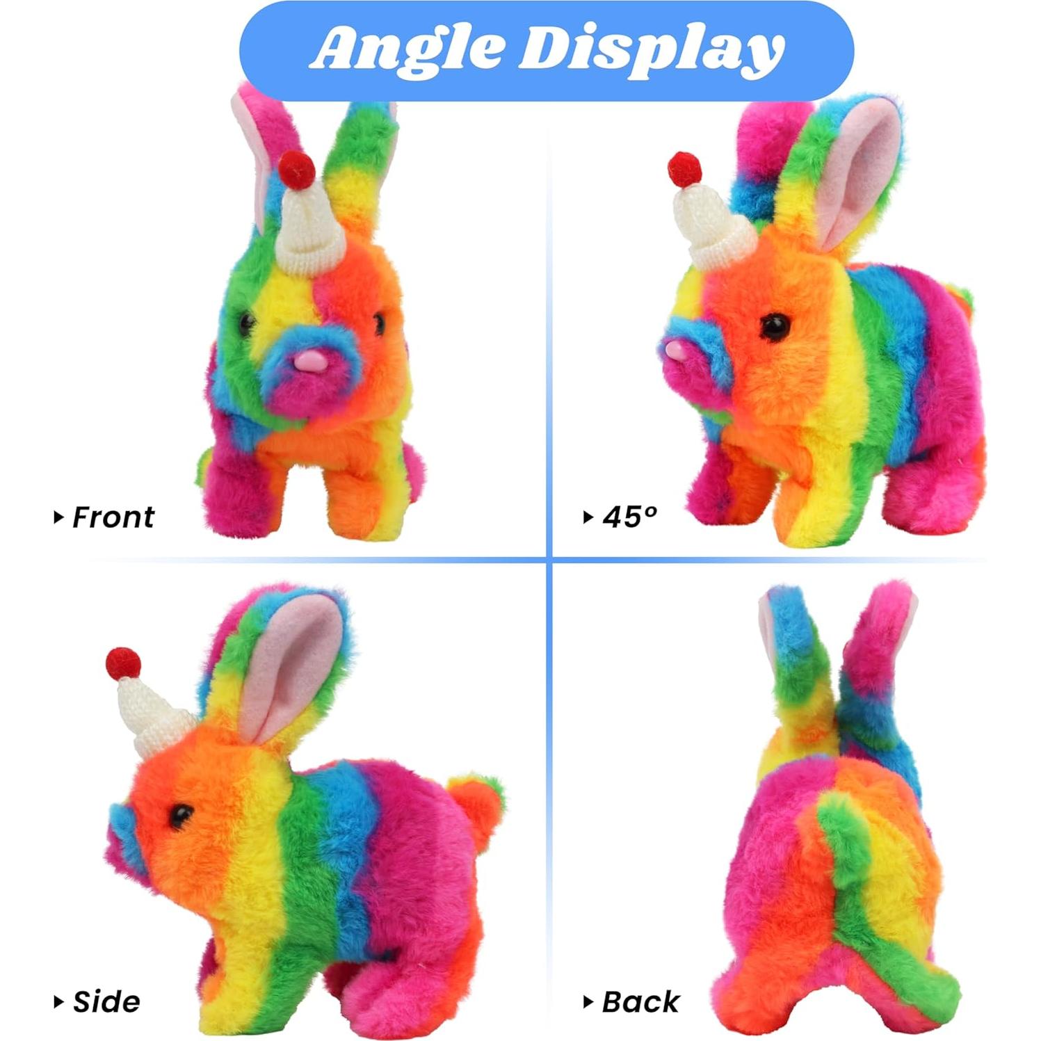 Conejo Saltarín Electrónico Hopearl 17.78 cm Interactivo