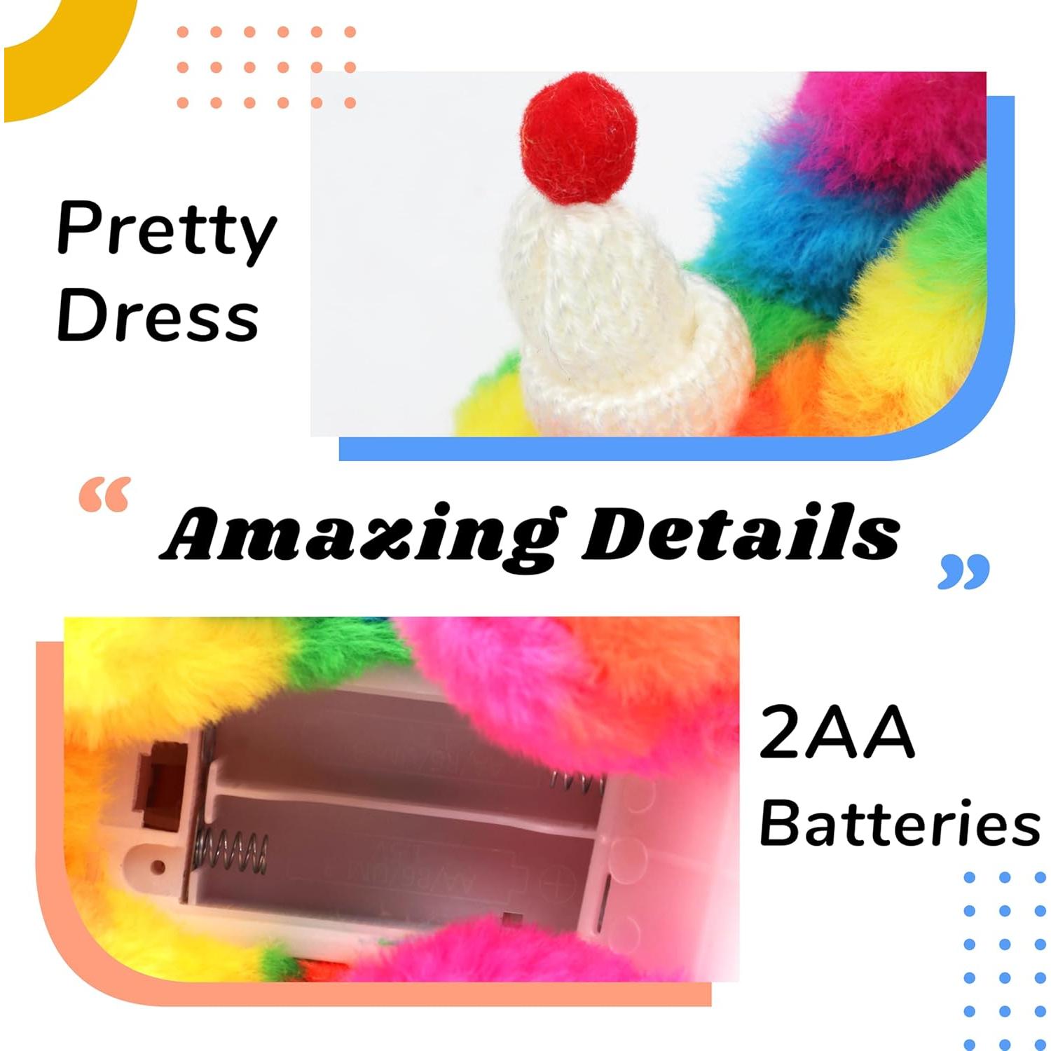 Conejo Saltarín Electrónico Hopearl 17.78 cm Interactivo