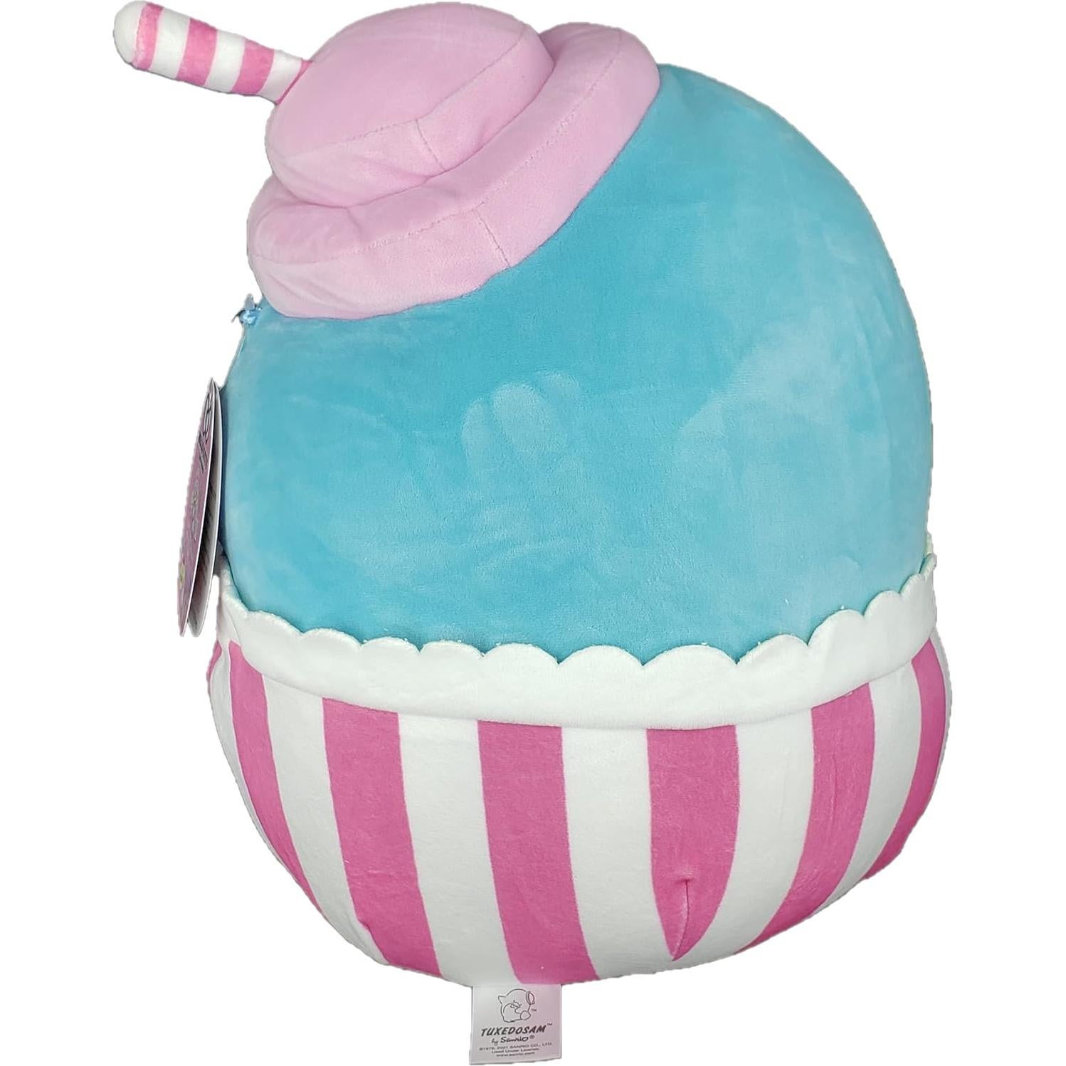 Squishmallows Kellytoy 30 cm Tuxedo Sam Hello Kitty Peluche