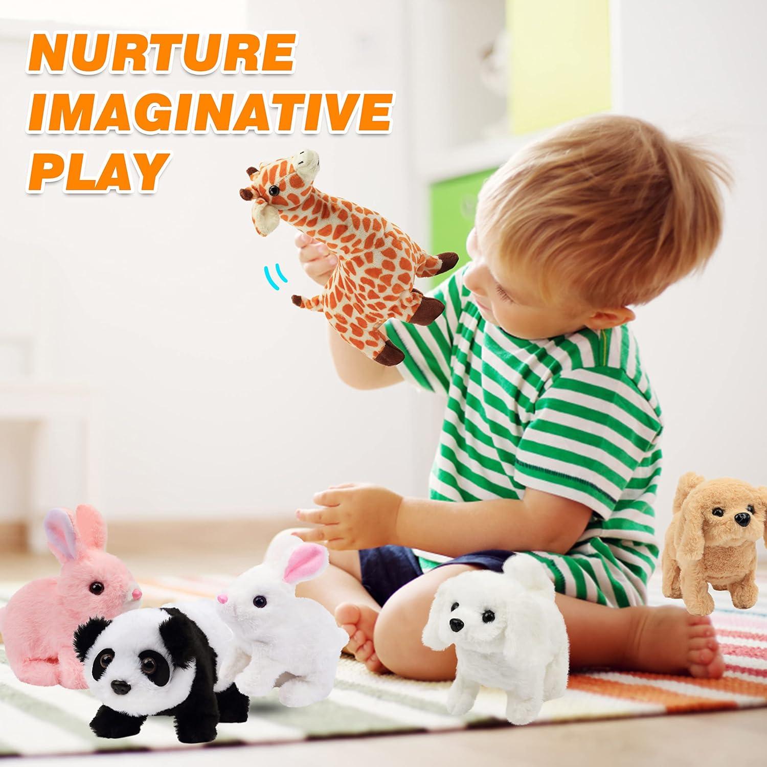 Perro Caminante Electrónico Hopearl 17.78 cm Interactivo