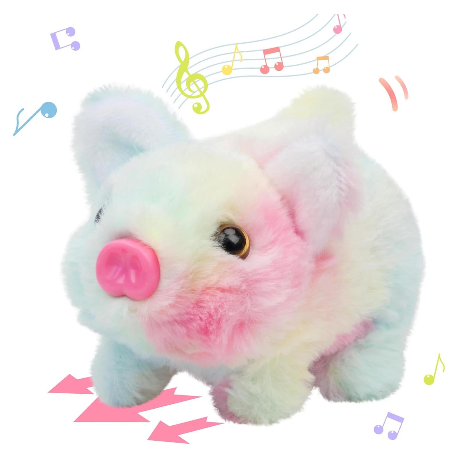 Cerdo Andador Interactivo Hopearl 20 cm Juguete Electrónico