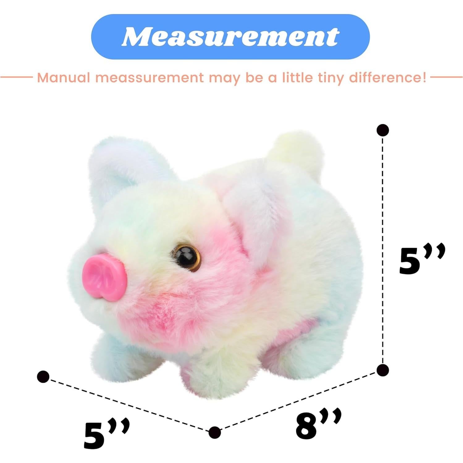 Cerdo Andador Interactivo Hopearl 20 cm Juguete Electrónico