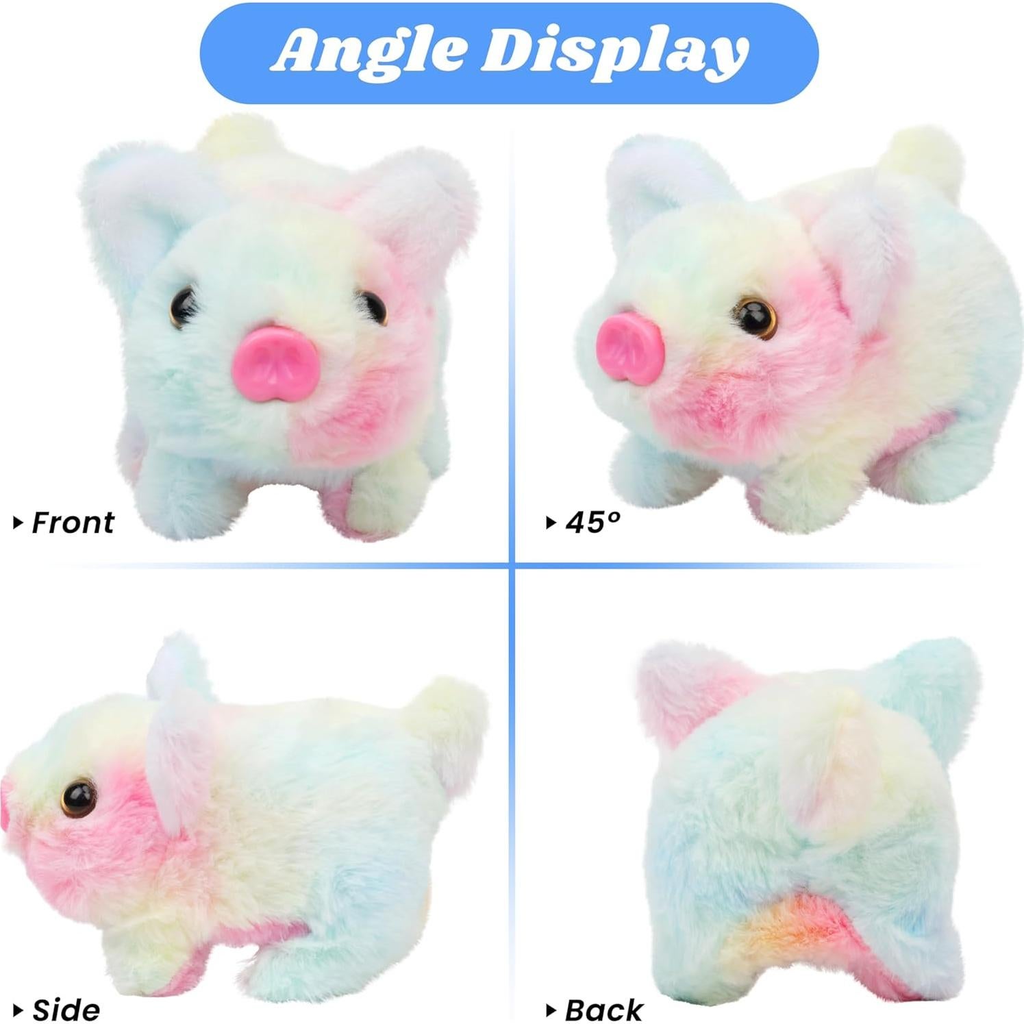 Cerdo Andador Interactivo Hopearl 20 cm Juguete Electrónico