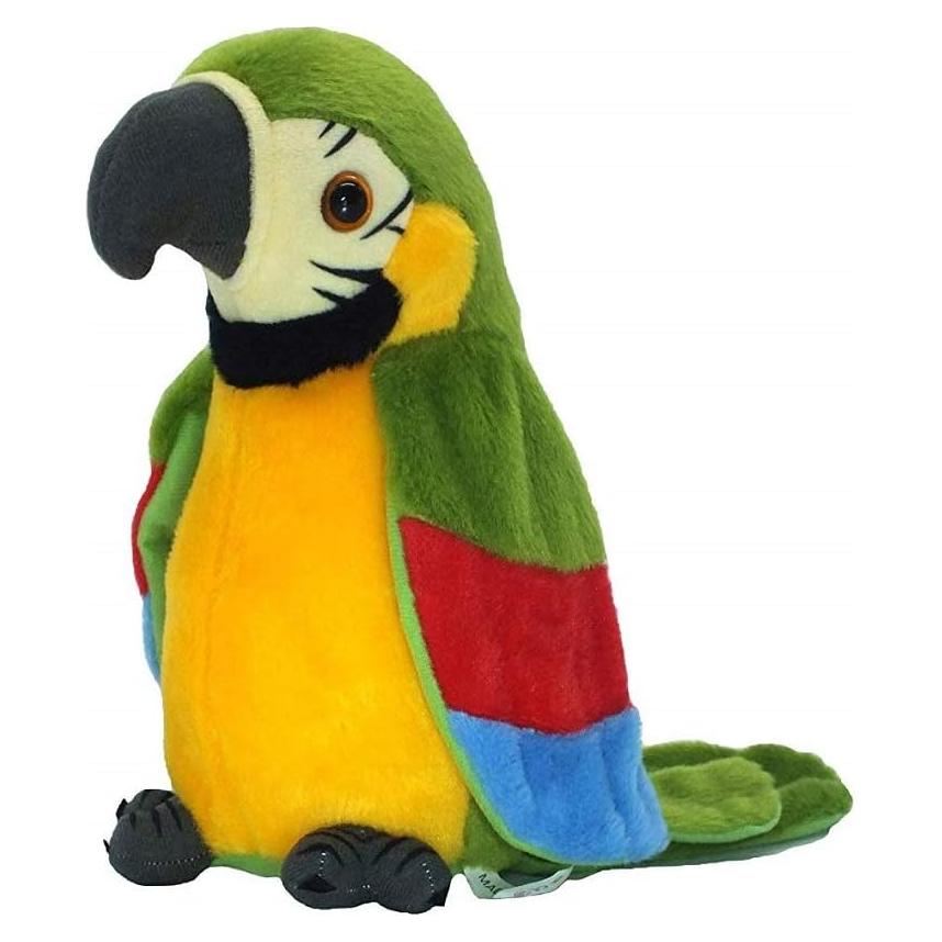 Loro Hablante Eléctrico de Peluche Xinrirong 27.7x27.7x56.1cm