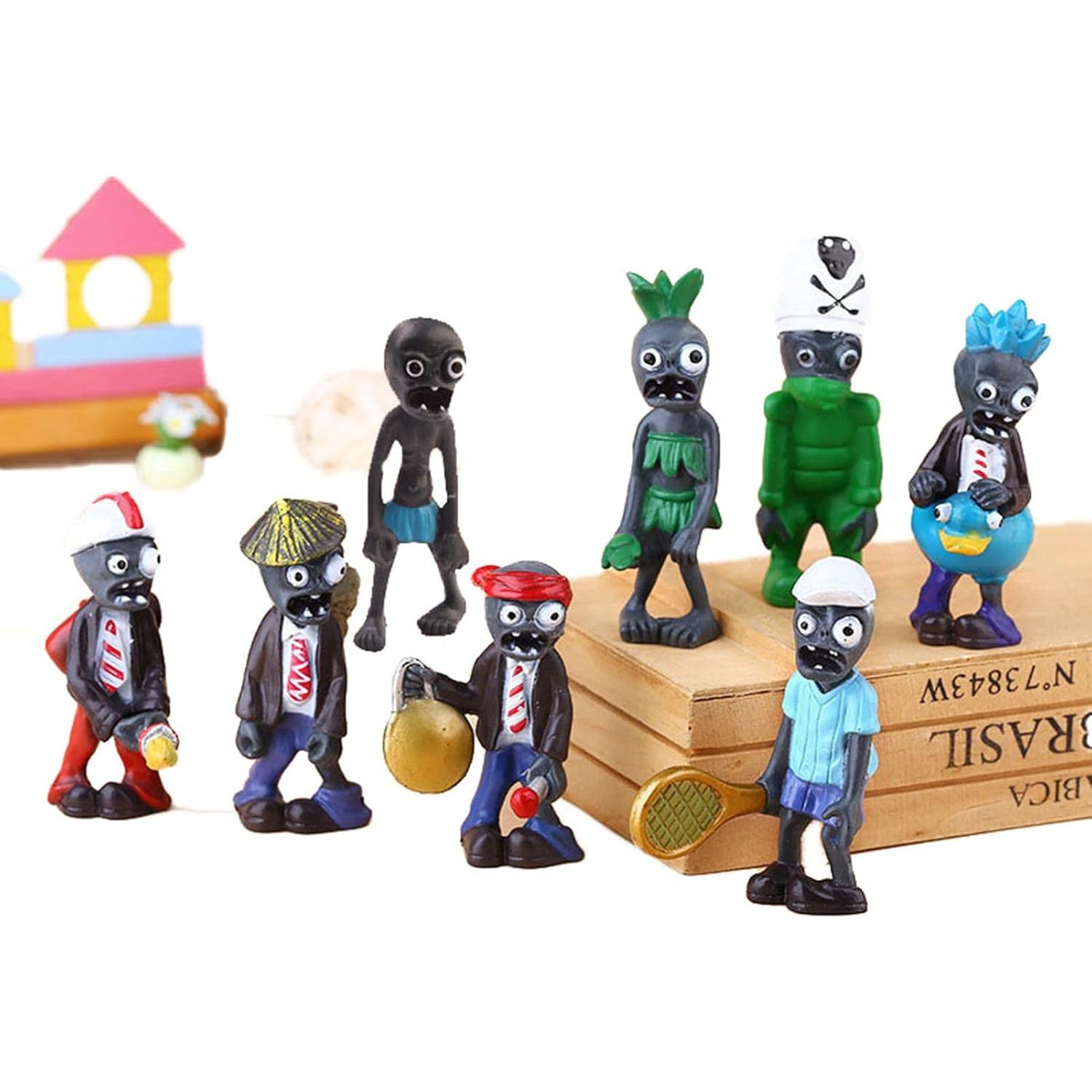 Conjunto de Juguetes de Plantas vs Zombies JHESAO 17 PCS