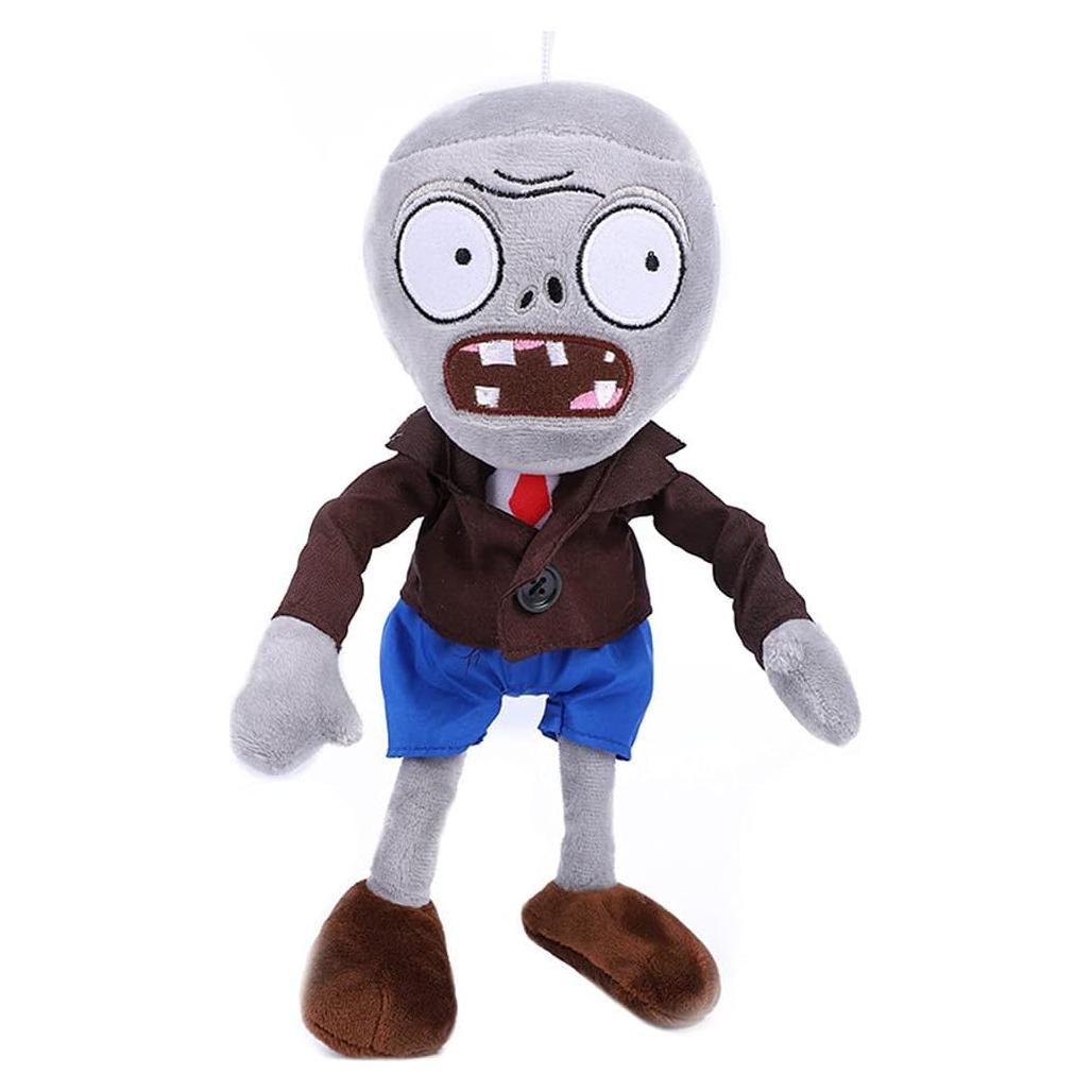 Muñeco de Peluche Zombie Gris 30 cm JHESAO con Abrigo