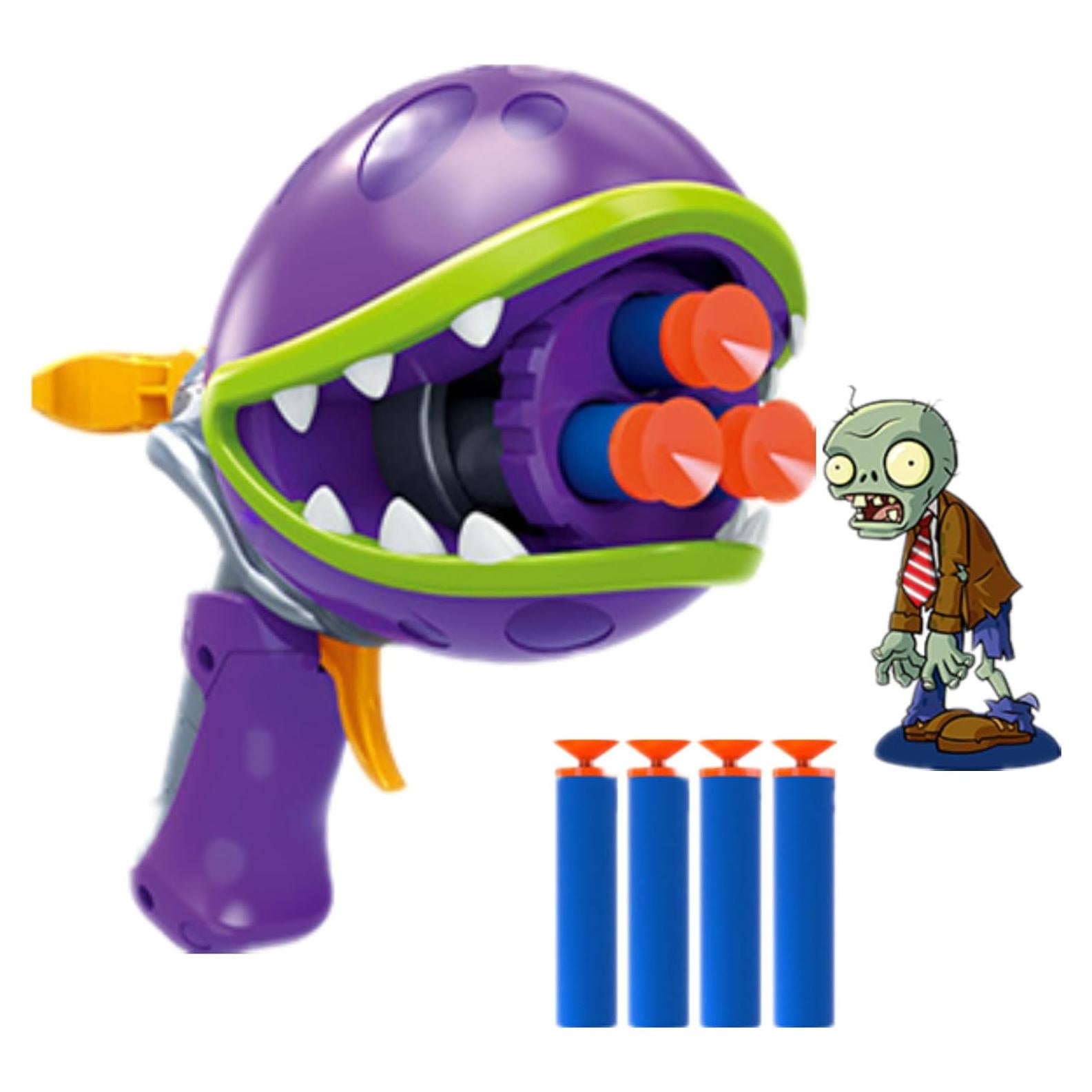Juguete de Figura de Acción JHESAO PVZ Chomper 11.4x9.9 cm