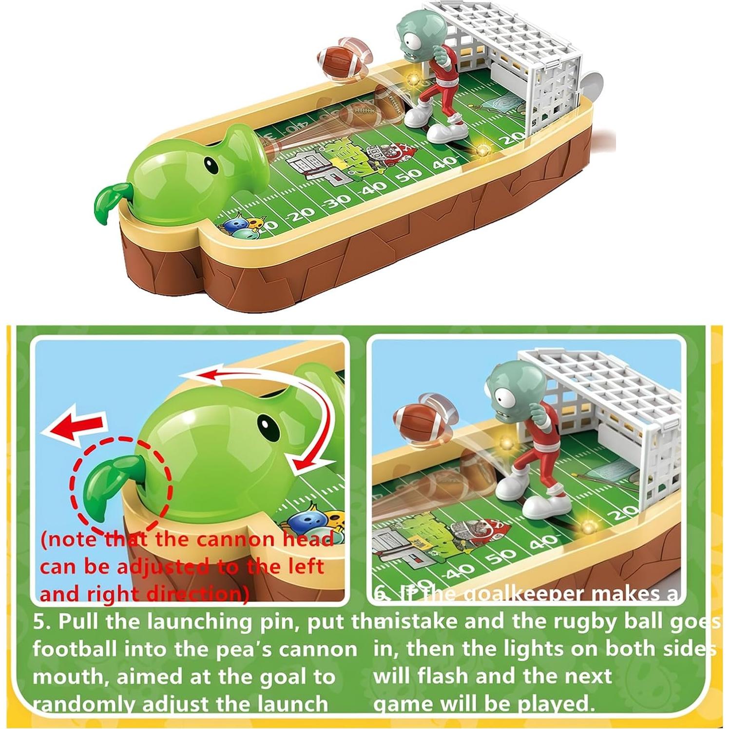 Juguete de Figura de Acción PVZ Rugby de Mesa 29x15 cm