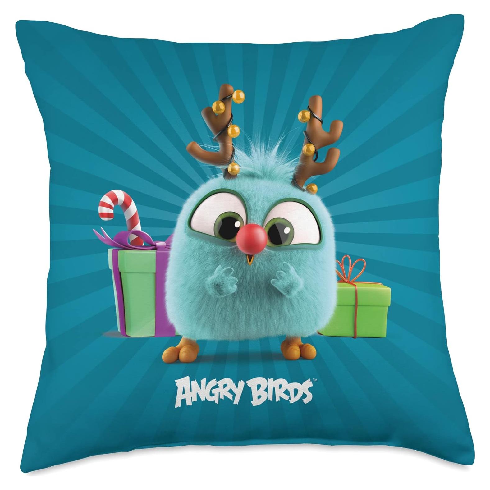 Almohada Oficial Angry Birds Navidad 45x45 cm Multicolor