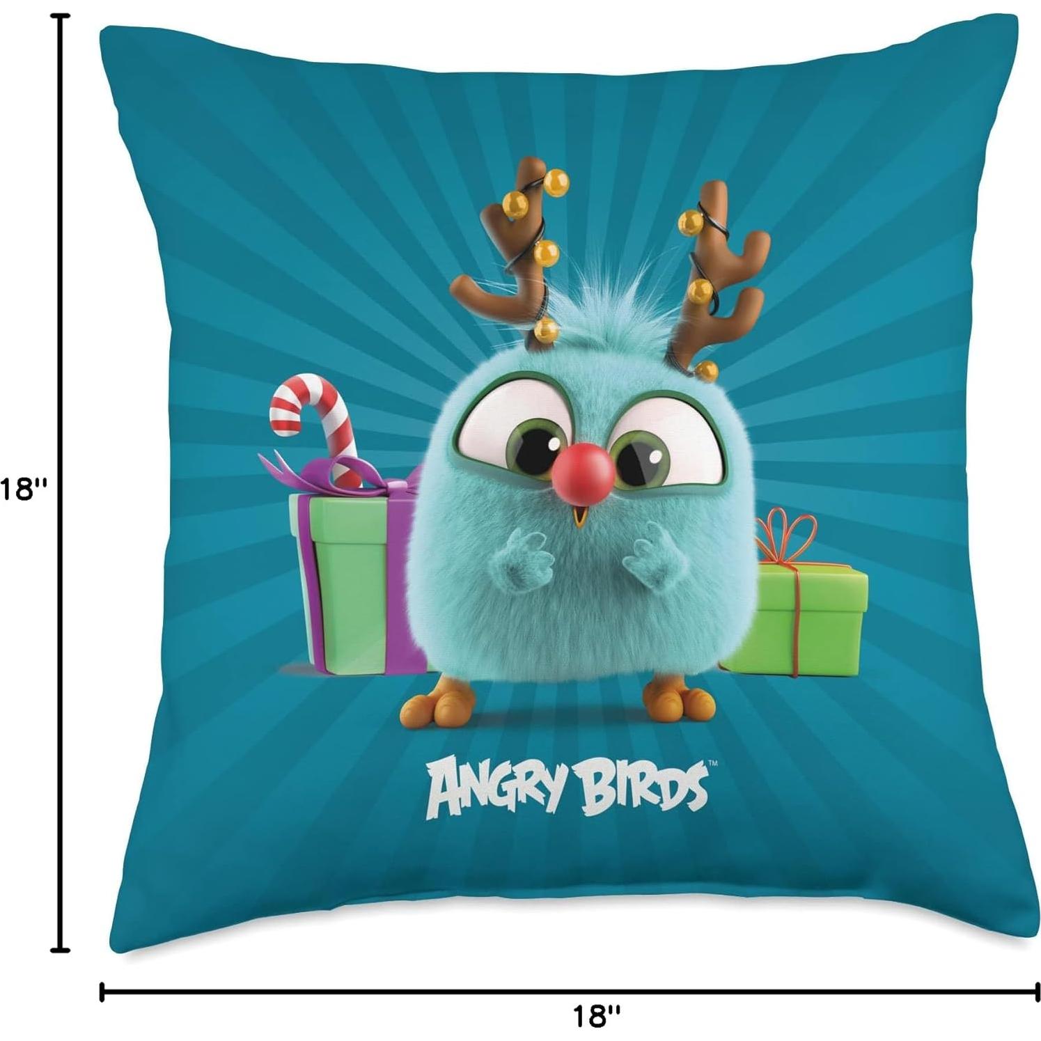 Almohada Oficial Angry Birds Navidad 45x45 cm Multicolor