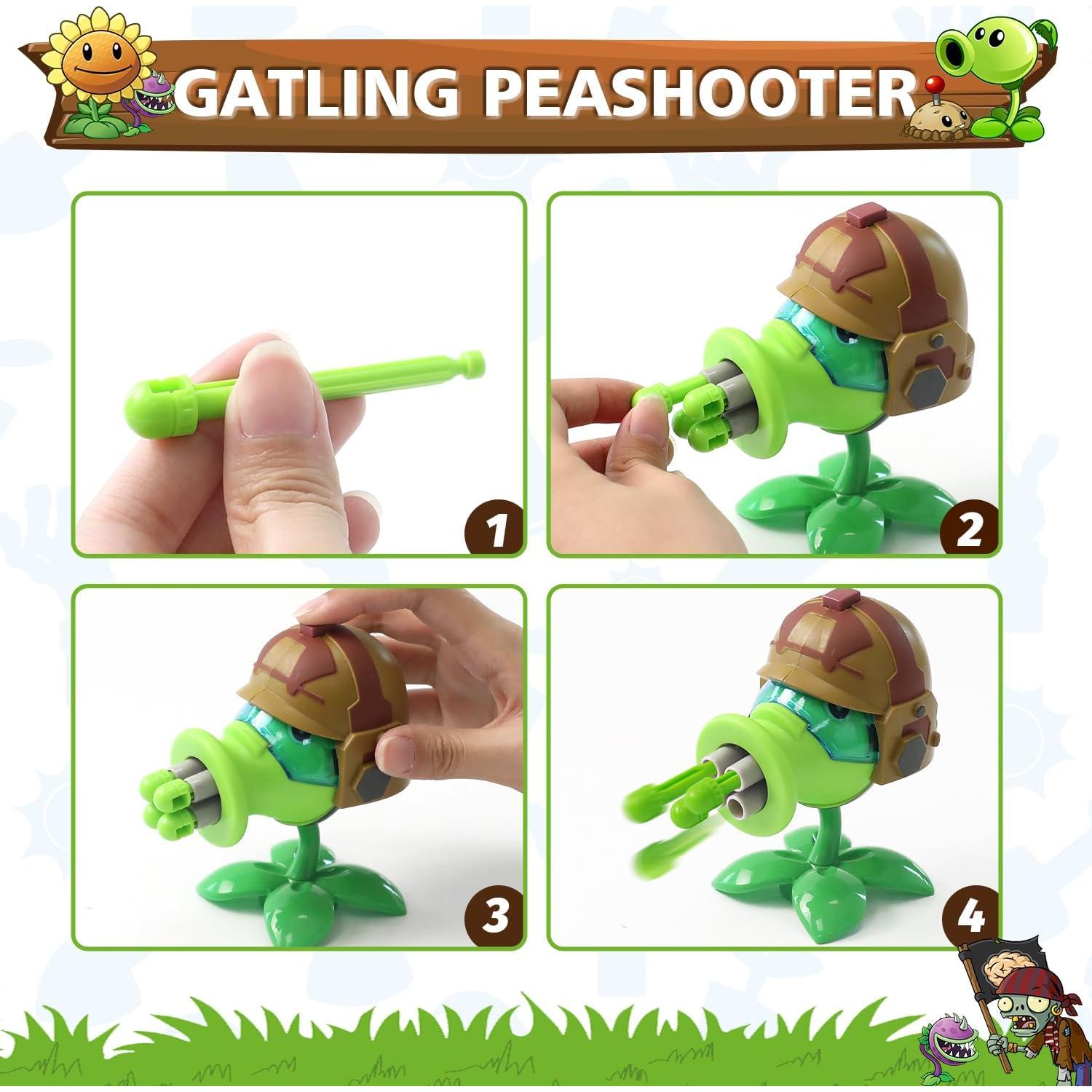 Juguetes PVC Plantas vs Zombis Maikerry 11.4 cm - Regalos Niños