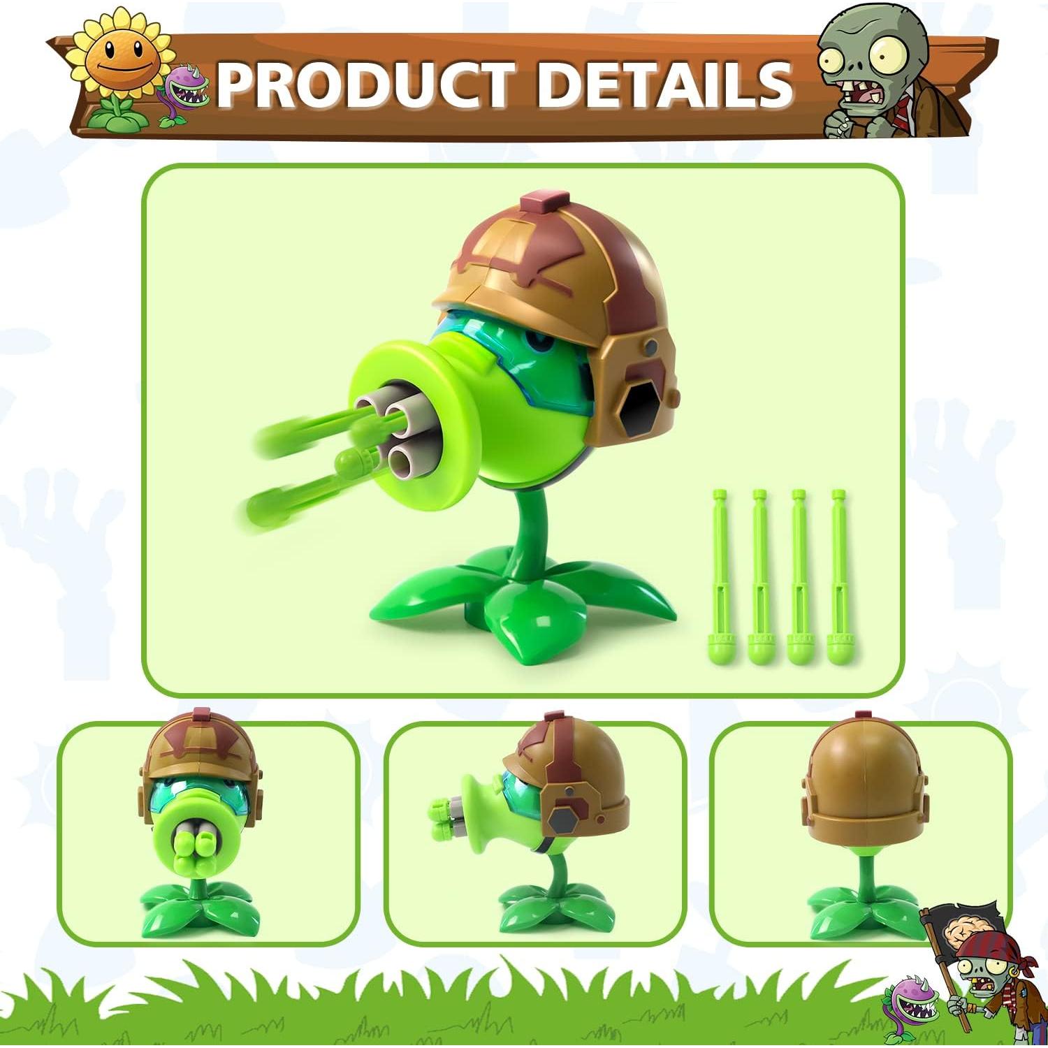 Juguetes PVC Plantas vs Zombis Maikerry 11.4 cm - Regalos Niños