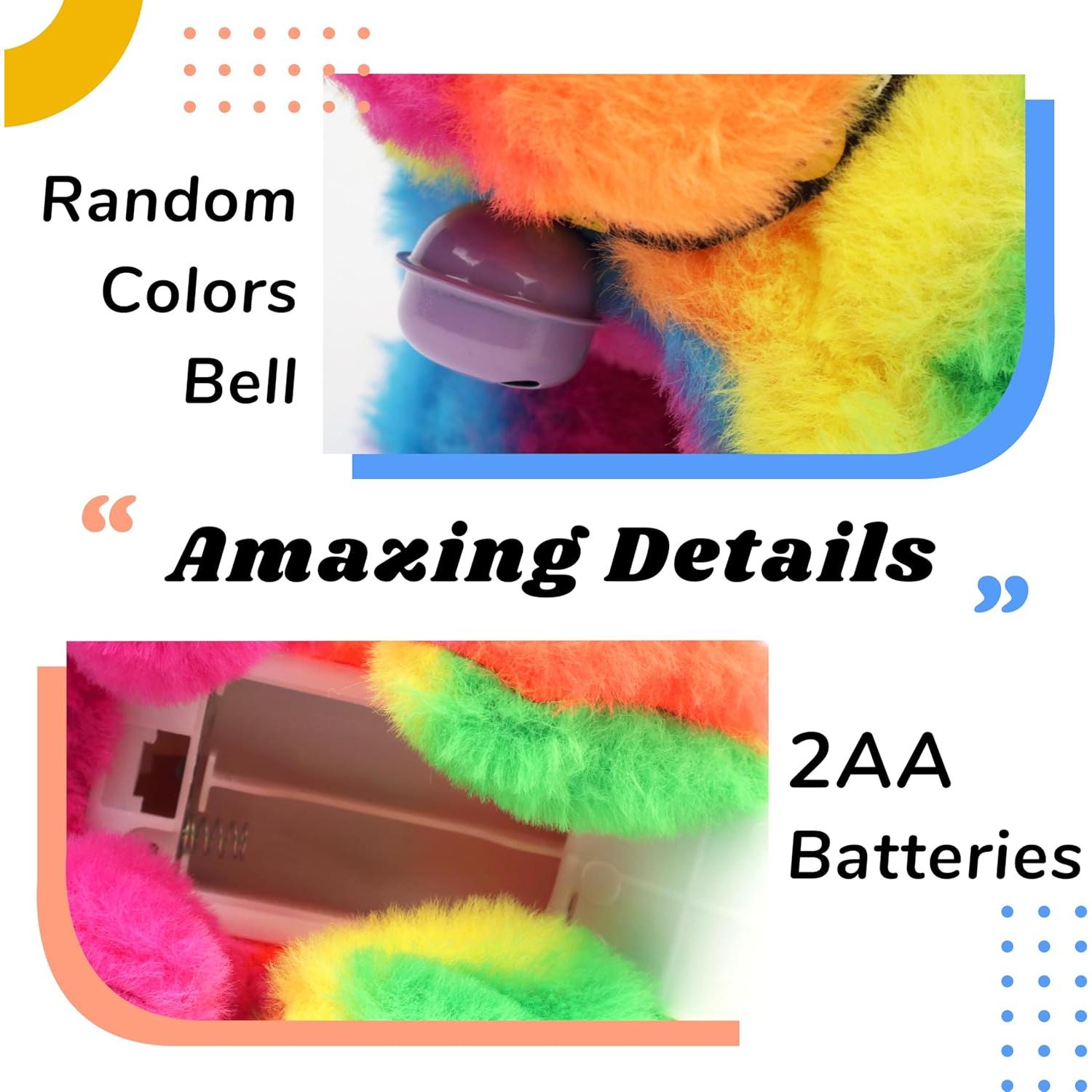 Conejo Saltarín Hopearl Arcoíris Interactivo 17.78 cm