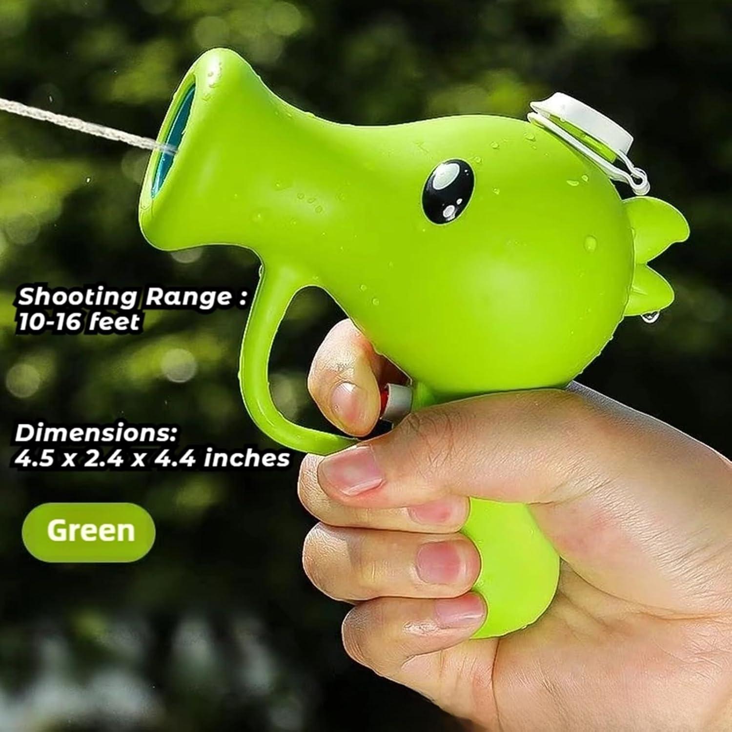 Pistola de Agua Peashooter Dyharnsty para Niños - 3-4.9m