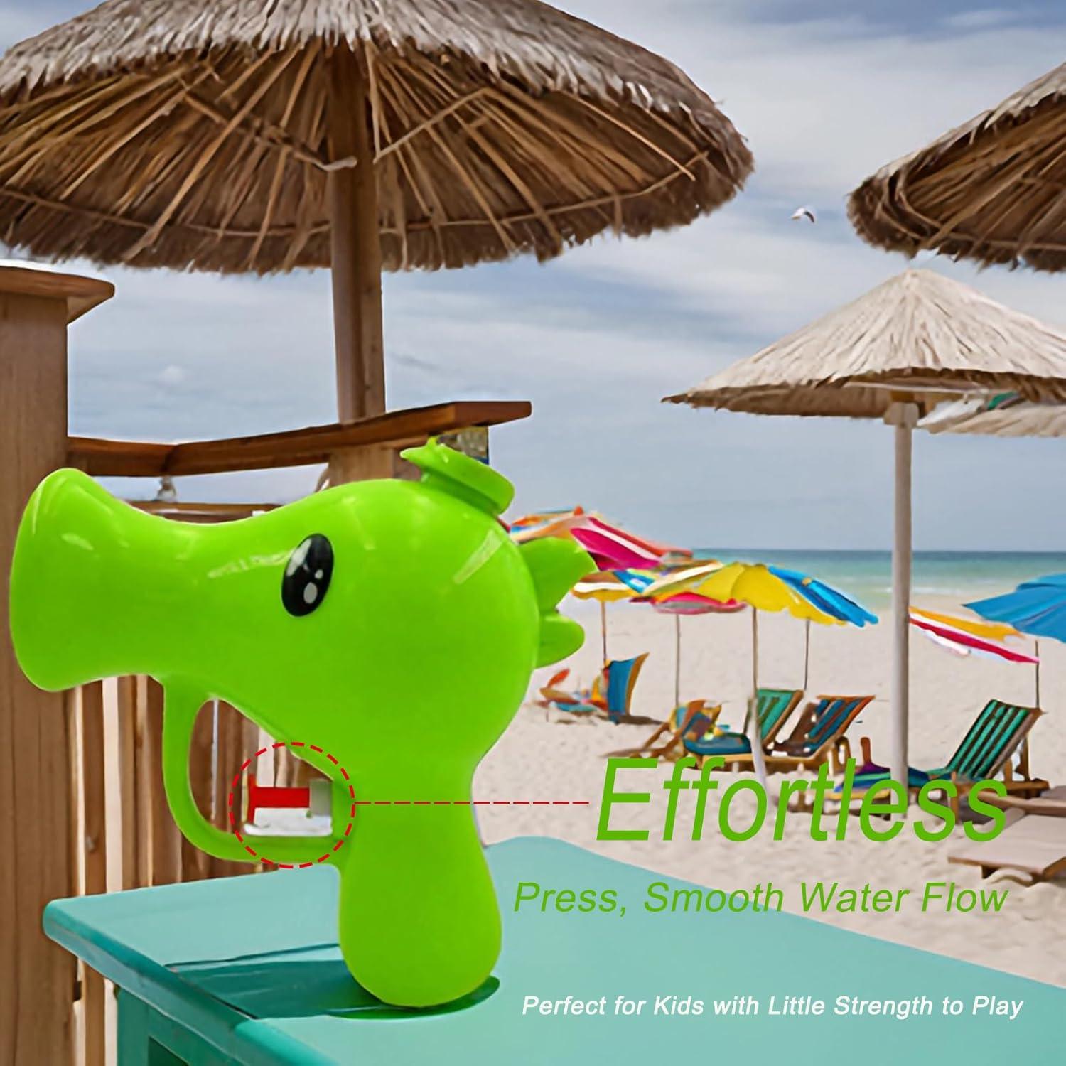 Pistola de Agua Peashooter Dyharnsty para Niños - 3-4.9m