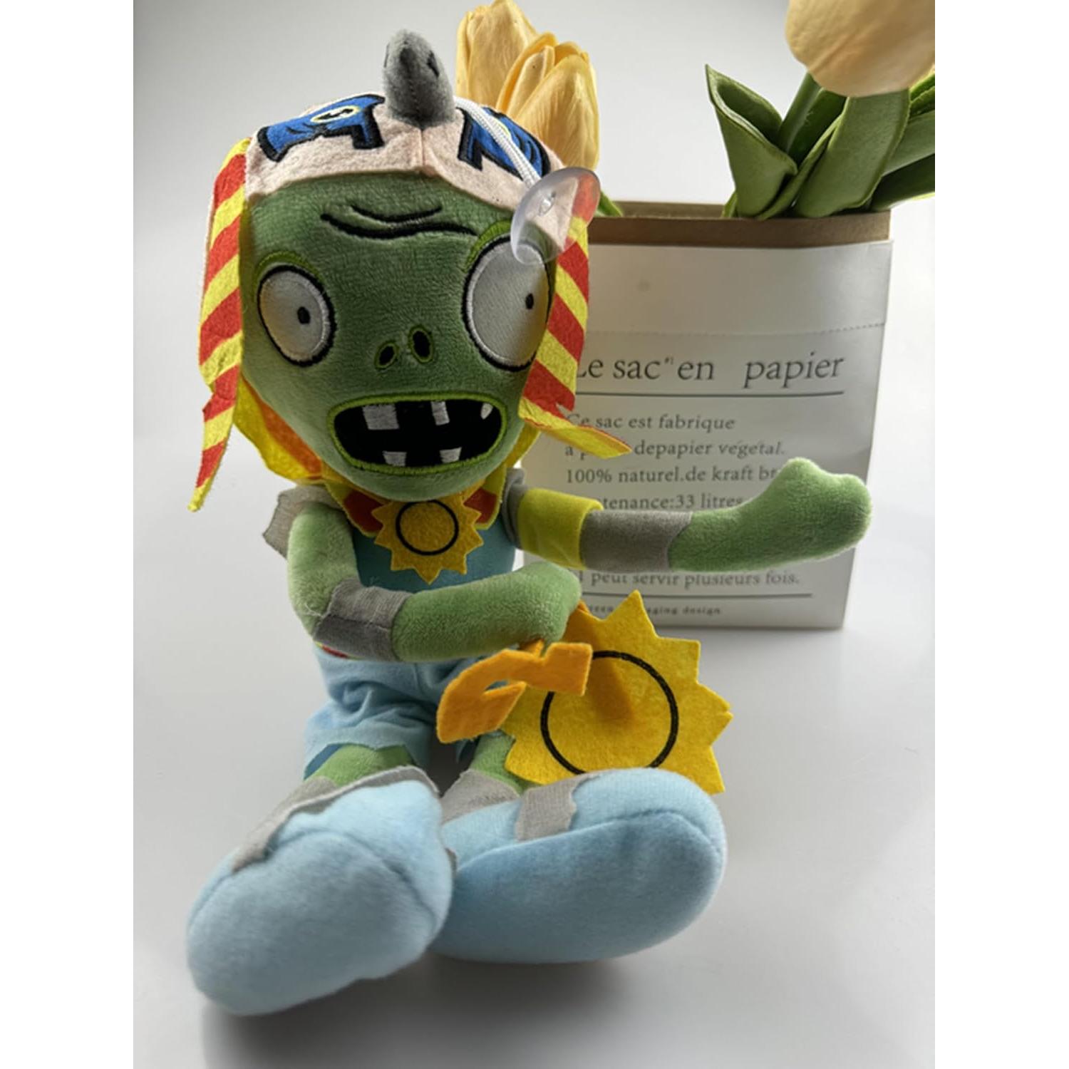 Peluche RA Zombie PVZ JHESAO 30 cm Suave para Niños