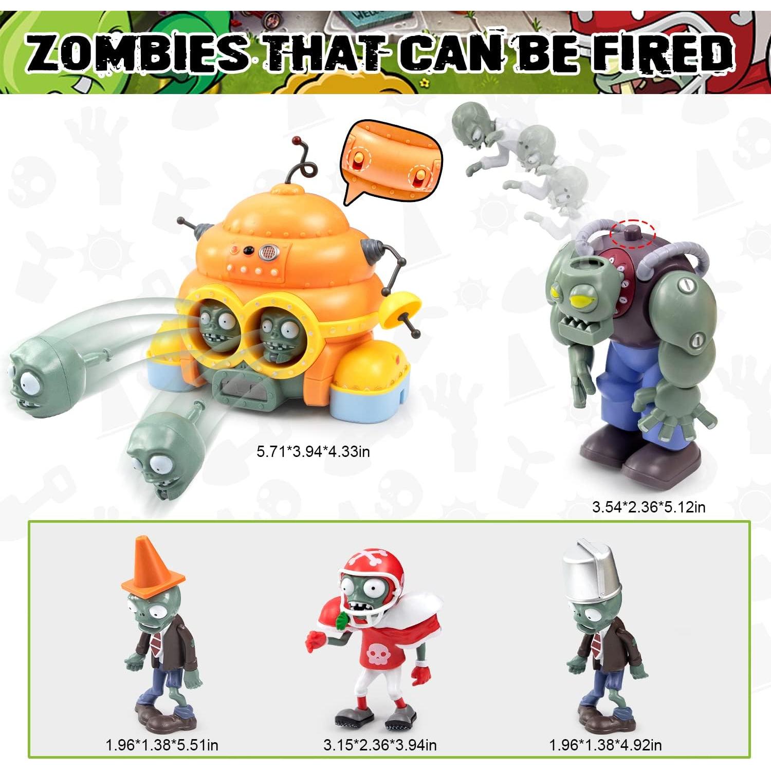 Set de Figuras de Acción Plantas vs Zombies 21 Piezas PVC