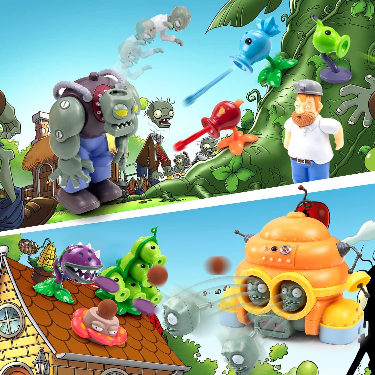 Set de Figuras de Acción Plantas vs Zombies 21 Piezas PVC