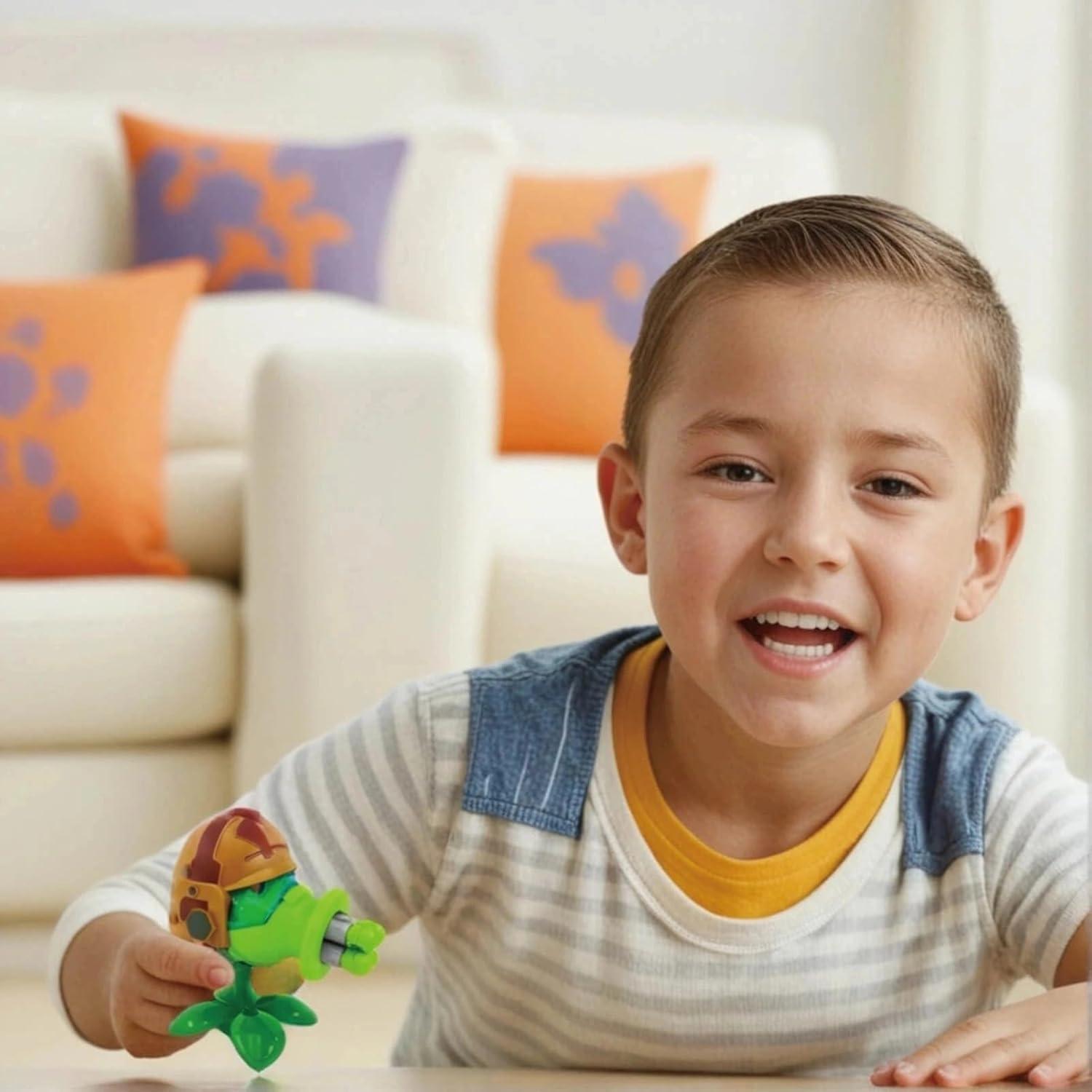 Figura de Acción Gatling Peashooter Dyharnsty PVZ - Juguete Coleccionable