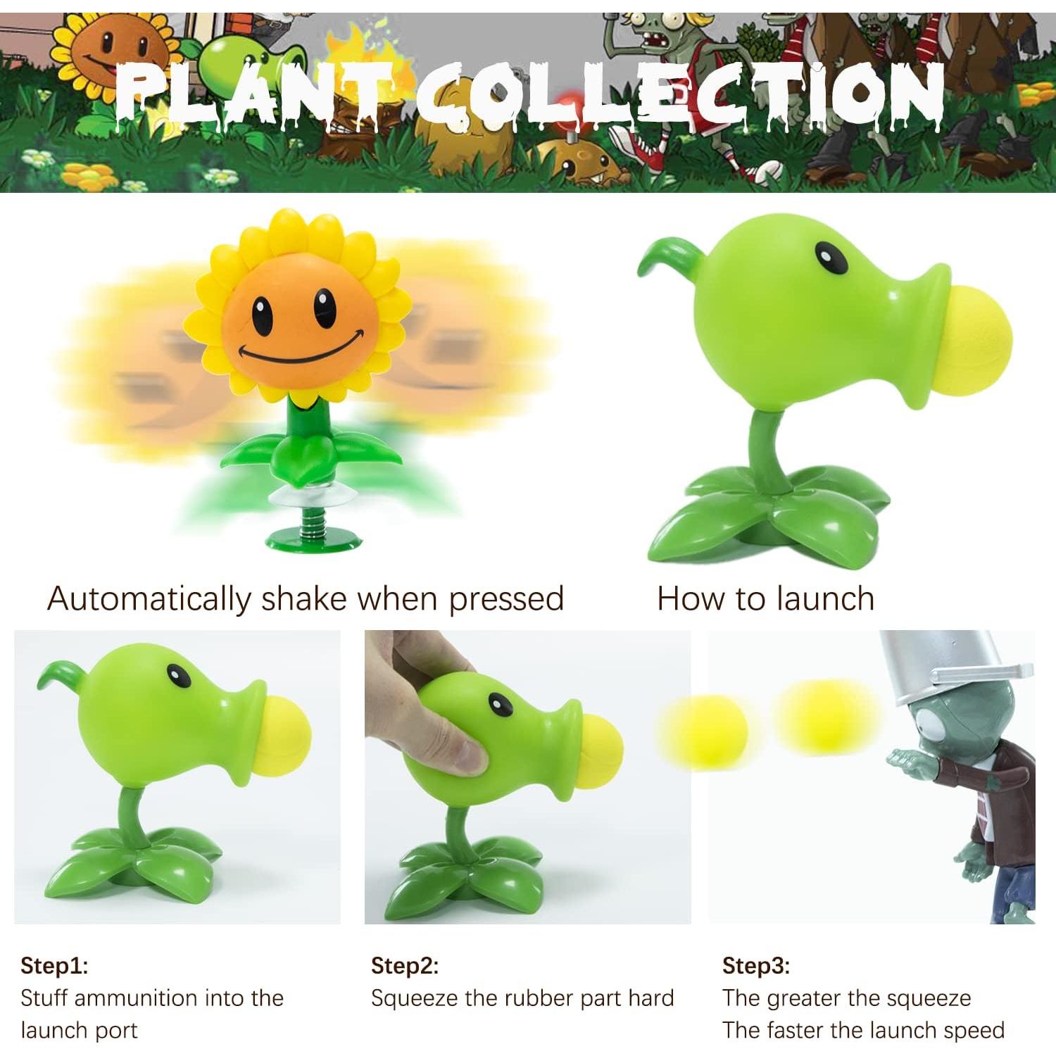 Set de Figuritas de Acción Maikerry PVZ 12 Piezas con Mapa