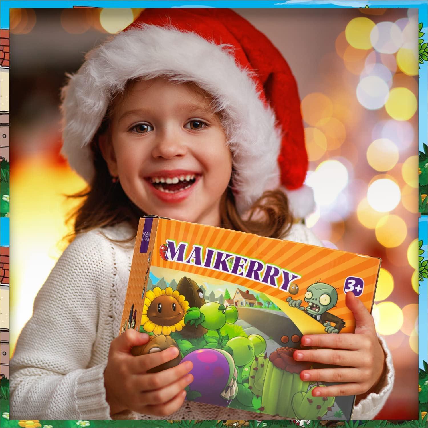 Set de Figuritas de Acción Maikerry PVZ 12 Piezas con Mapa