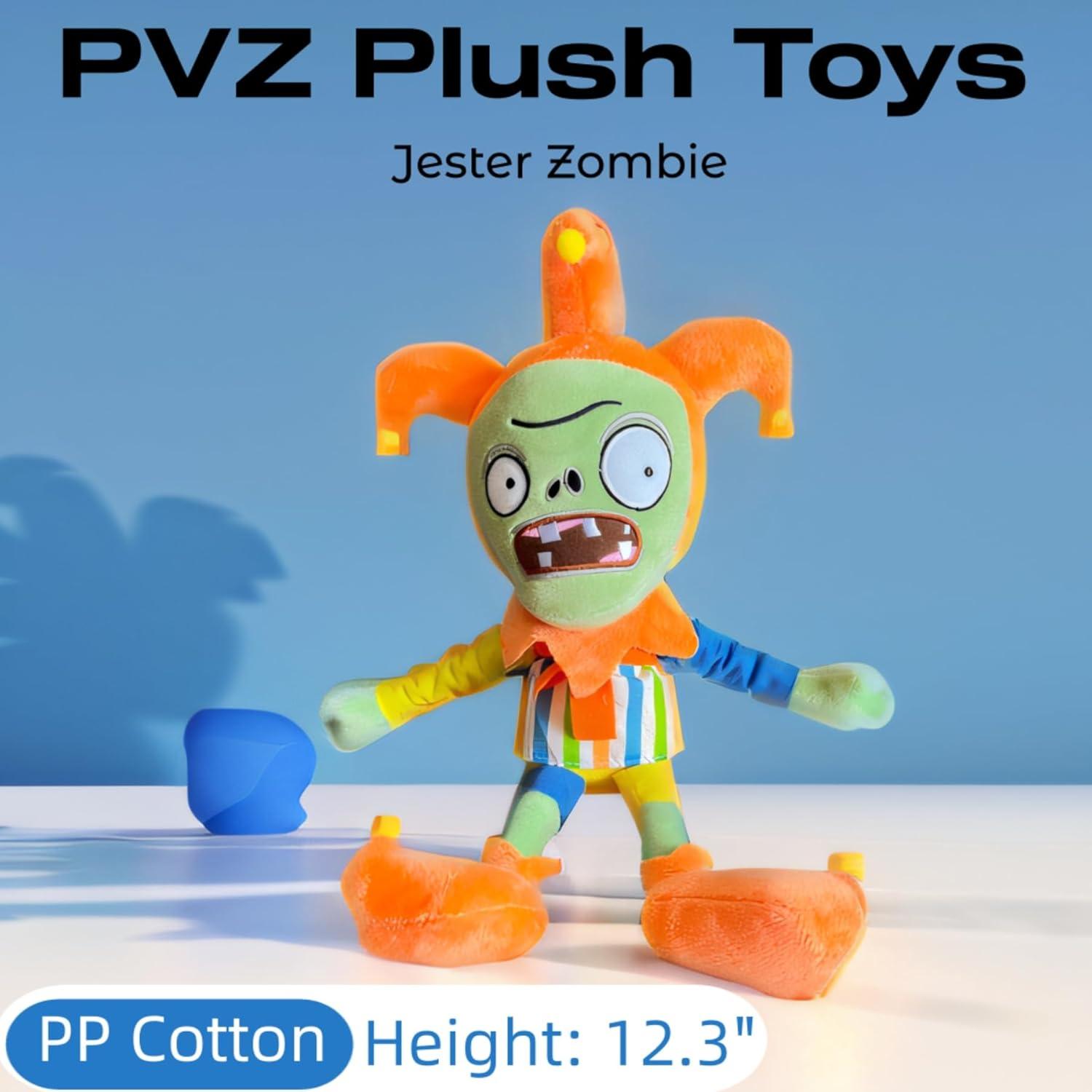 Set de 3 Juguetes de Peluche Plantas vs Zombies Dyharnsty