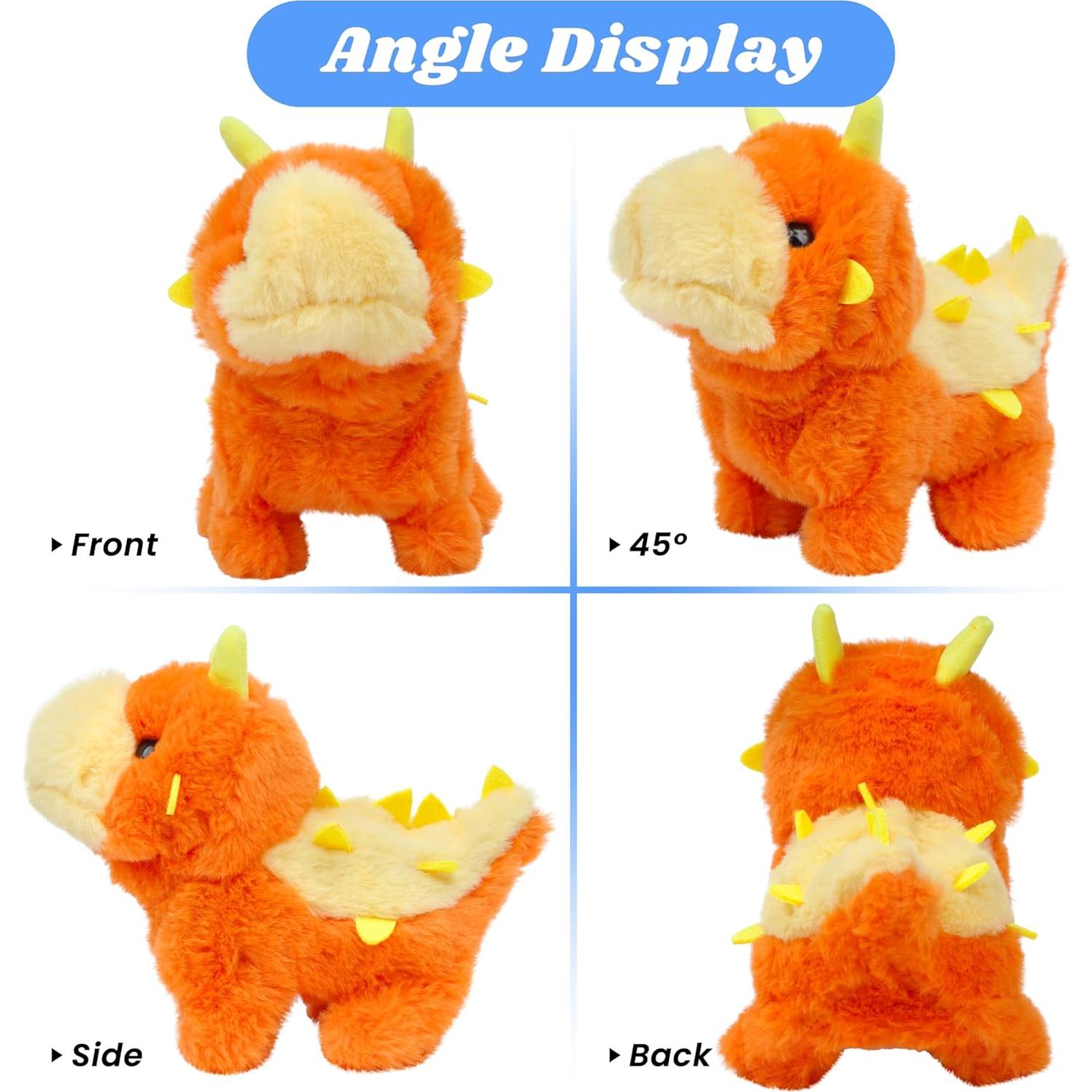 Dinosaurio Caminante Hopearl Stegosaurus Interactivo 20 cm