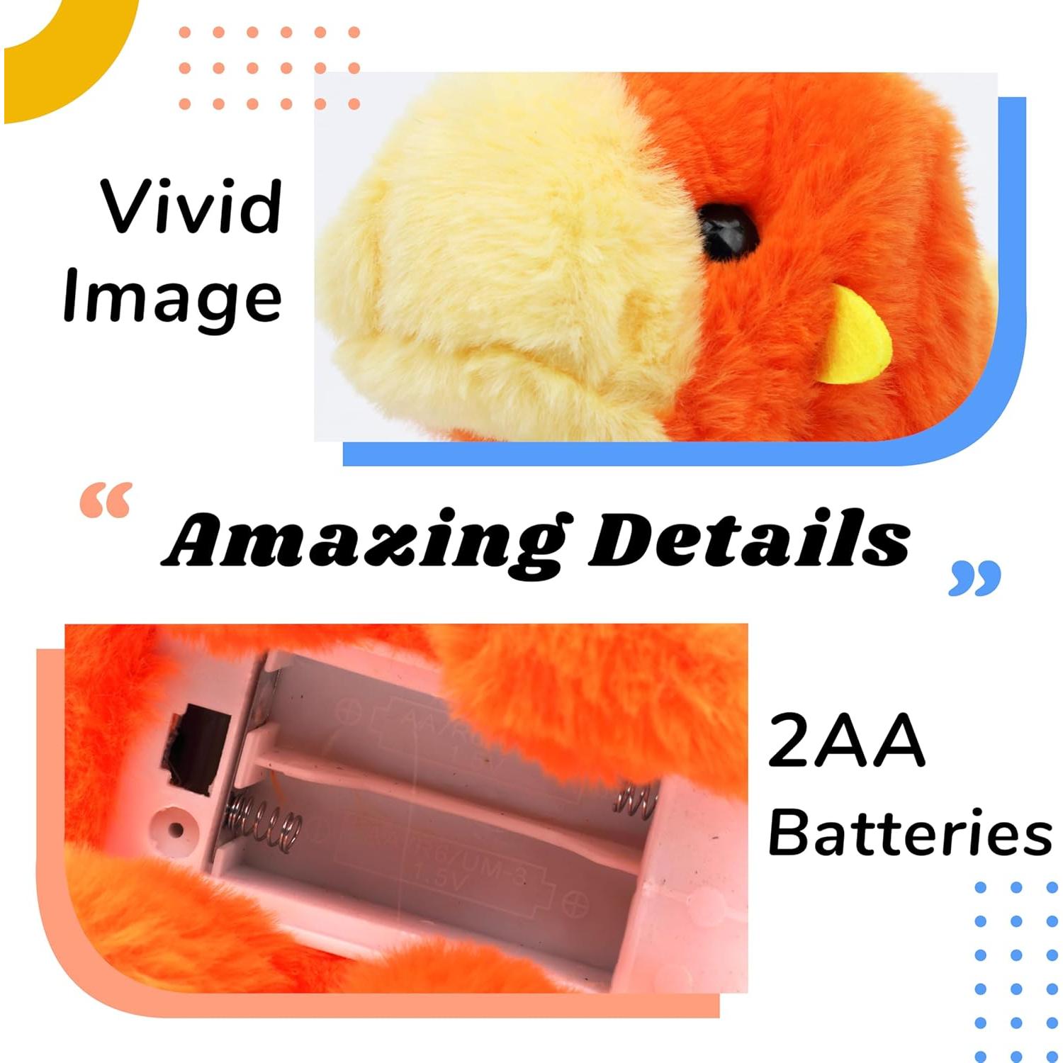 Dinosaurio Caminante Hopearl Stegosaurus Interactivo 20 cm