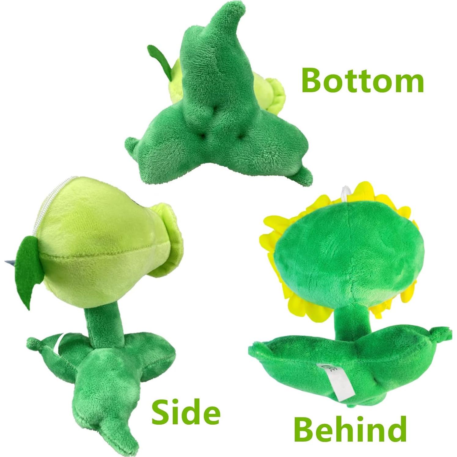 Set de 15 Muñecos de Peluche PVZ JHESAO - Zombies y Plantas
