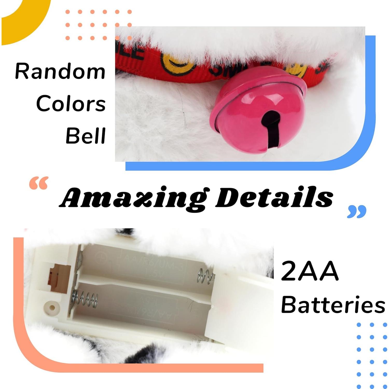 Juguete Interactivo Vaca Hopearl con Sonidos y Movimientos