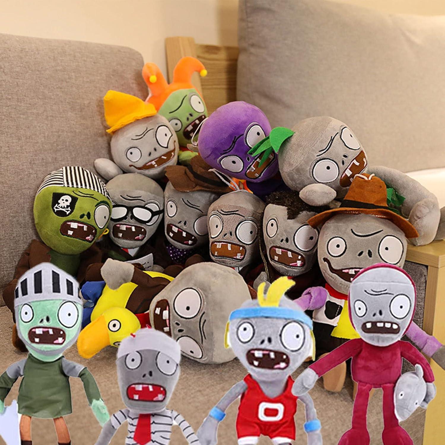 Muñecos de Peluche Zombies 10 PCS JHESAO 13-30 cm Regalo Niños