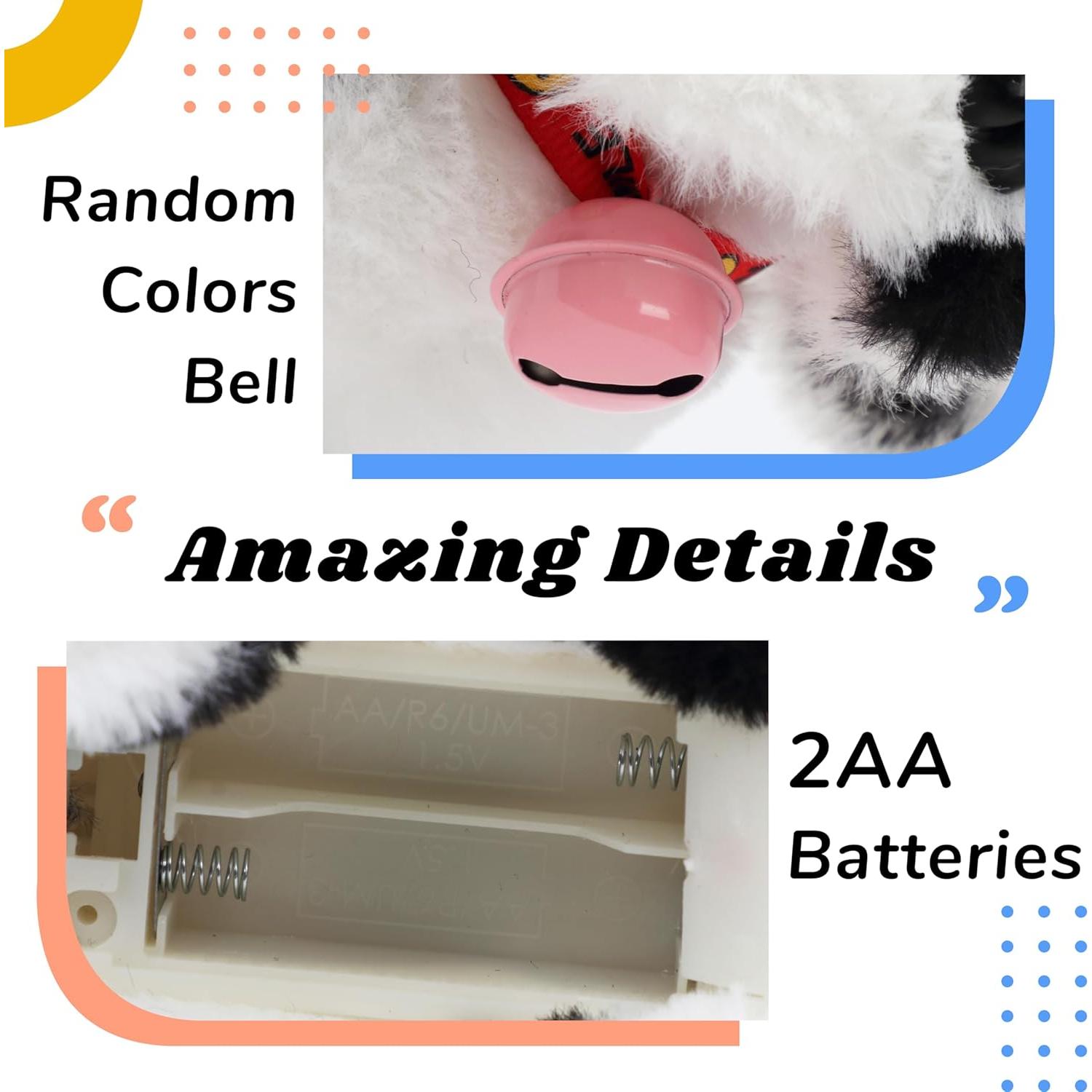 Perro Interactivo Hopearl Juguete Electrónico 17,78 cm