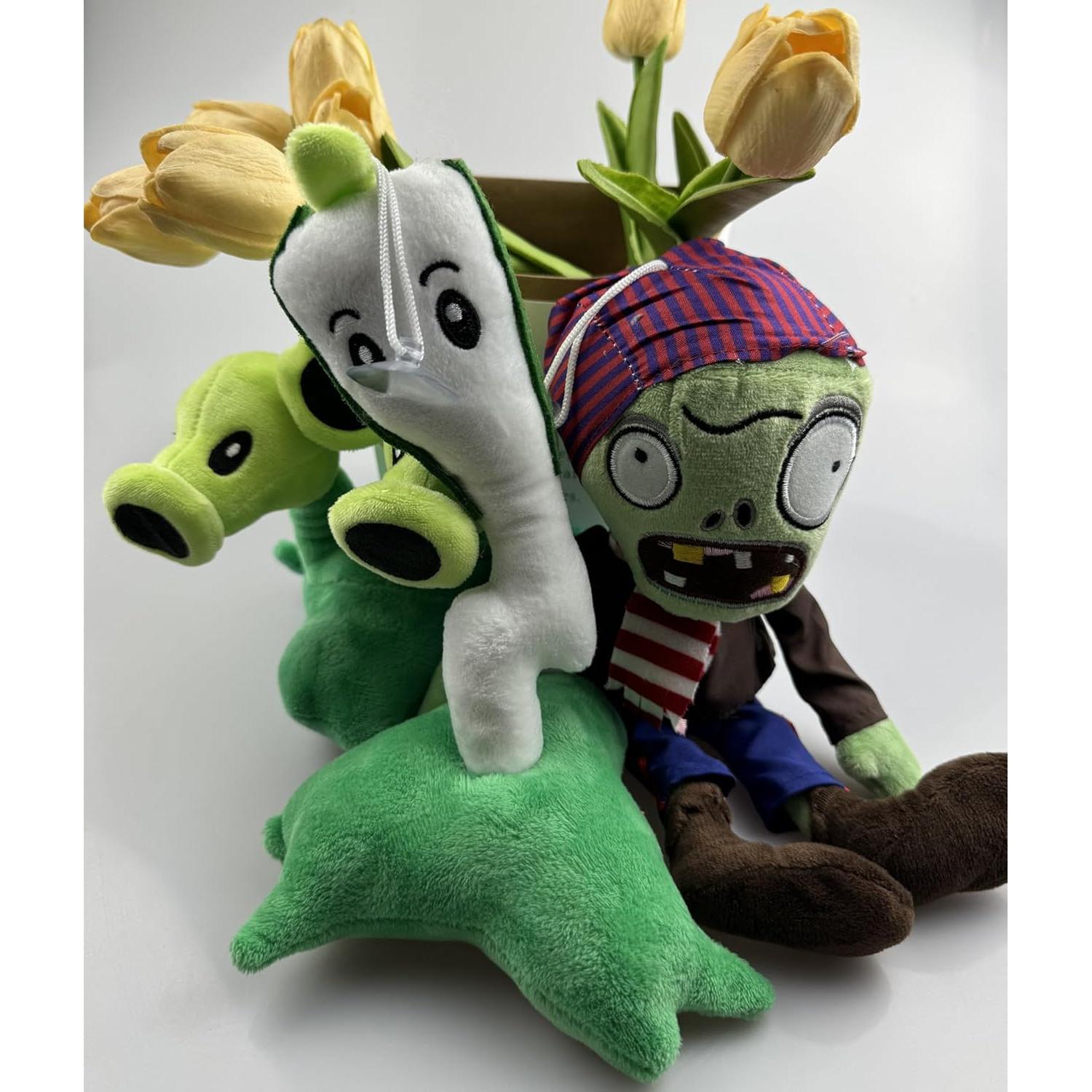 Juguetes de Peluche PVZ JHESAO 3 PCS Piratas Zombies 20 cm