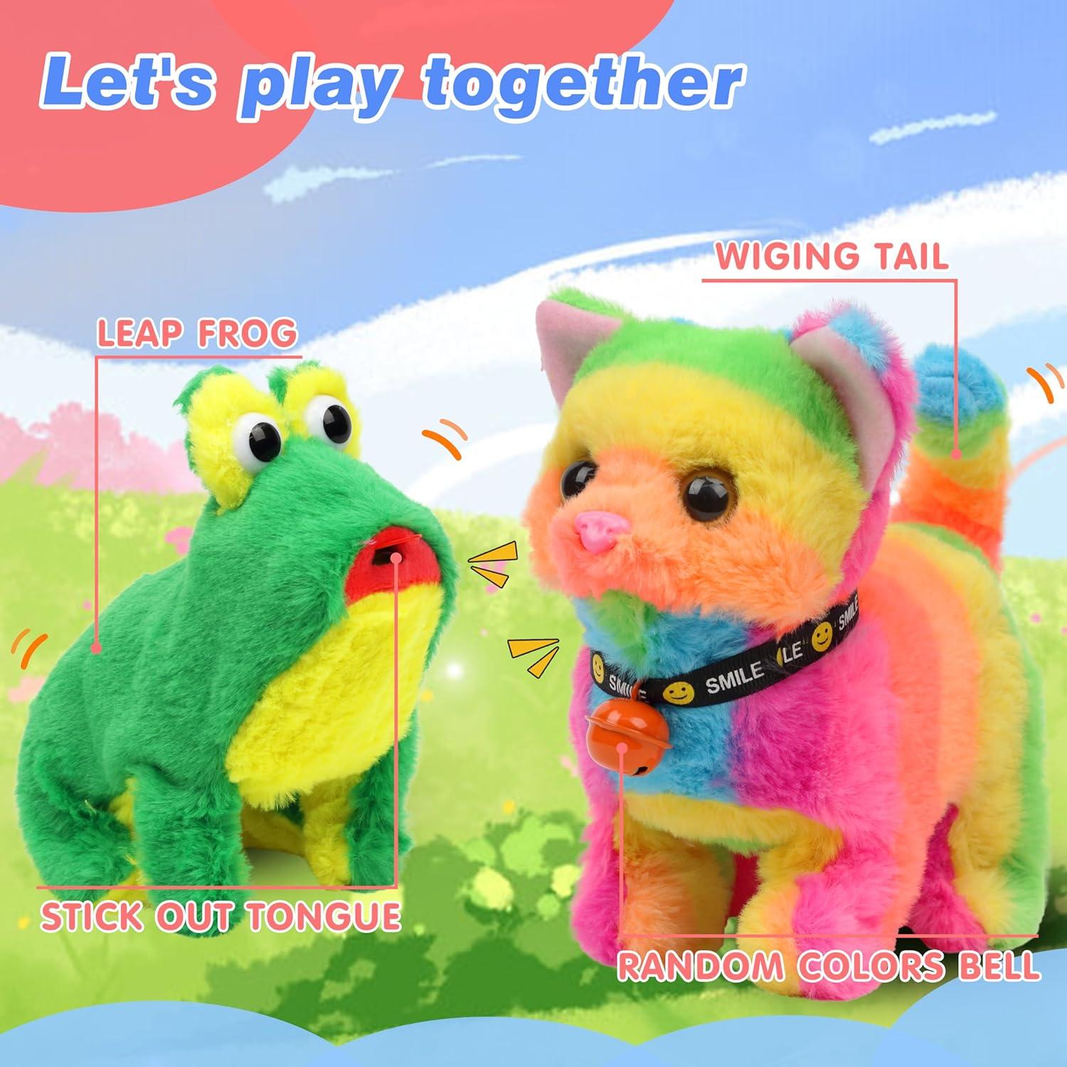 Gato Caminante Interactivo Hopearl 17.78 cm Animado