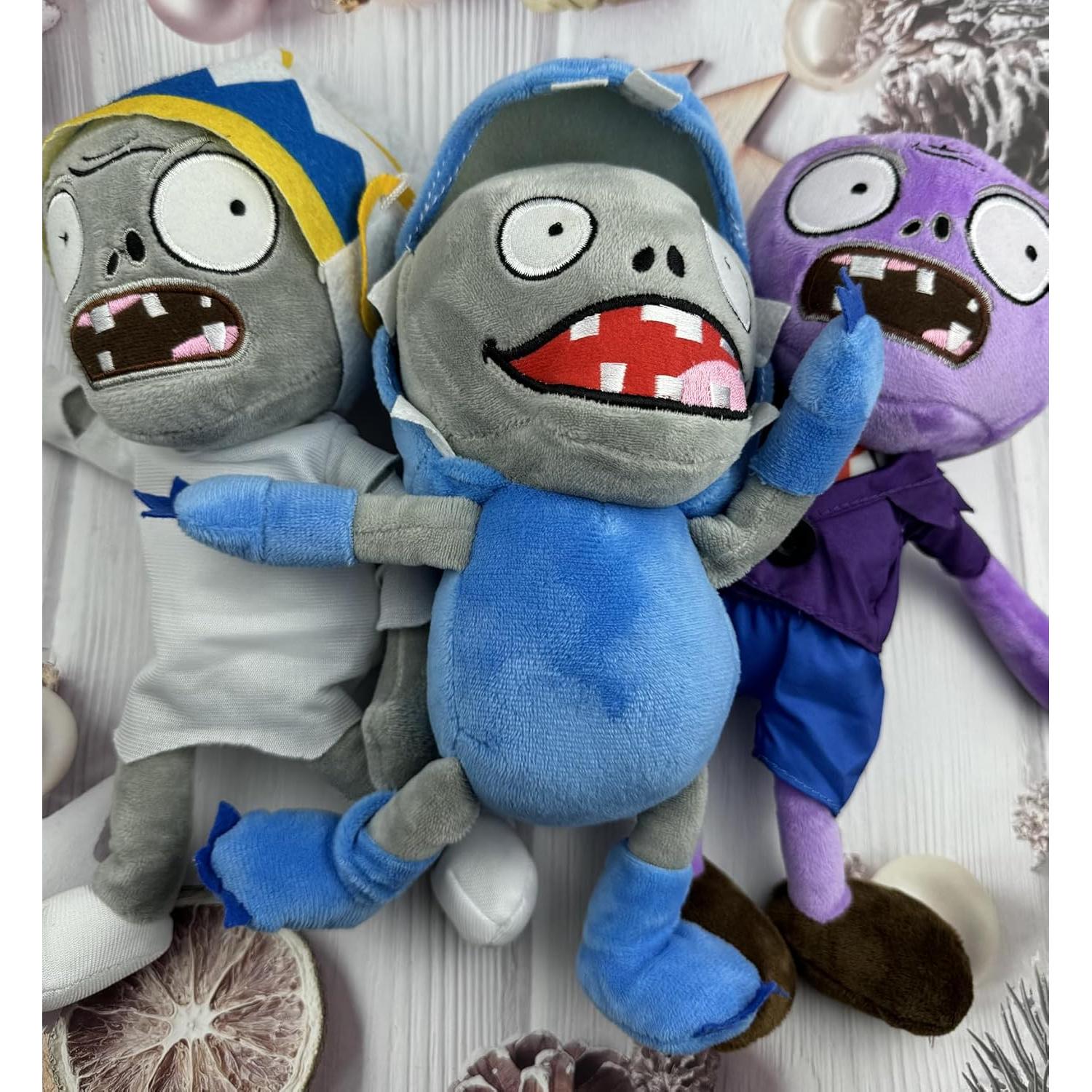 Juguetes de Peluche Zombie PVZ JHESAO 3 Piezas 30cm