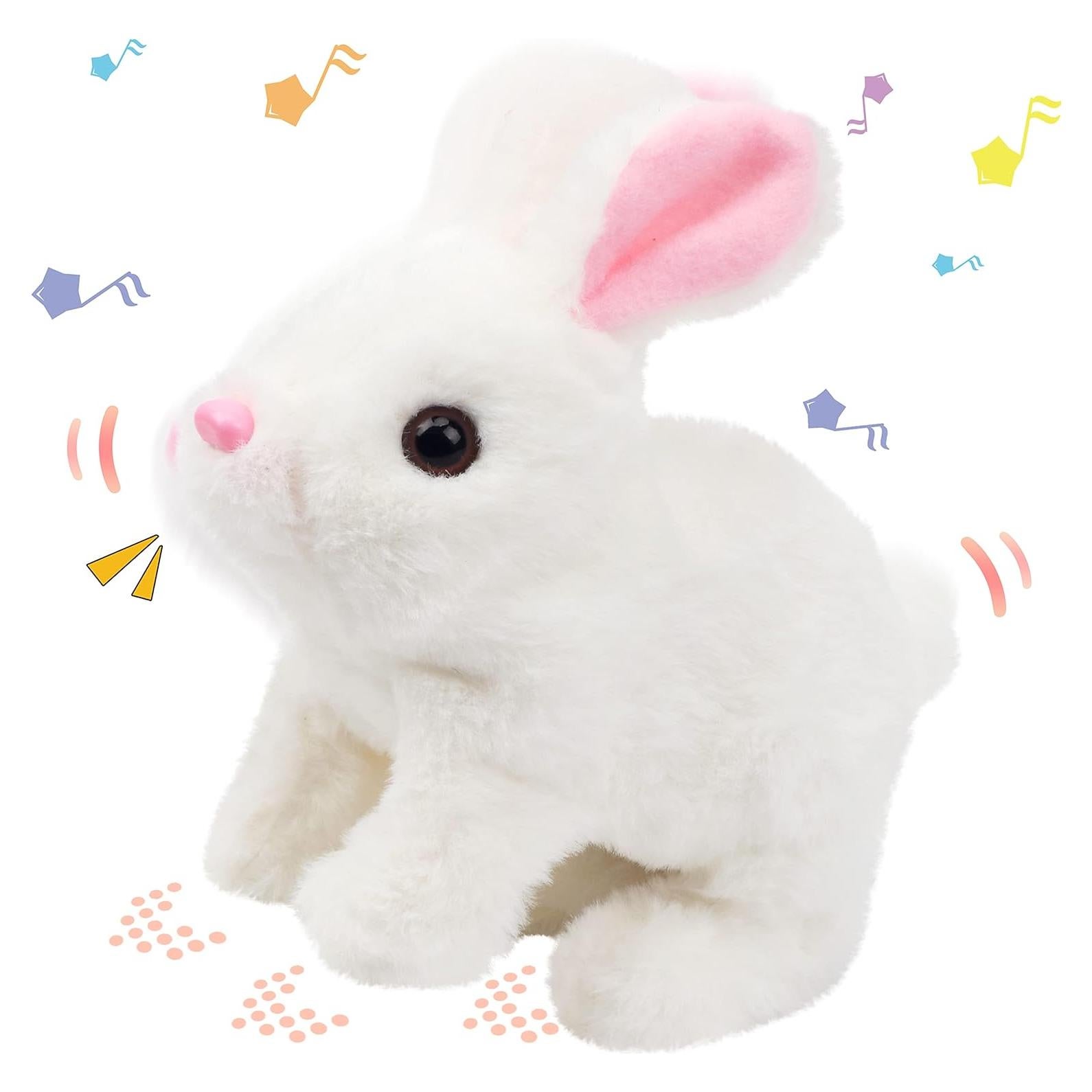 Conejo Saltarín Electrónico Hopearl 18 cm Interactivo