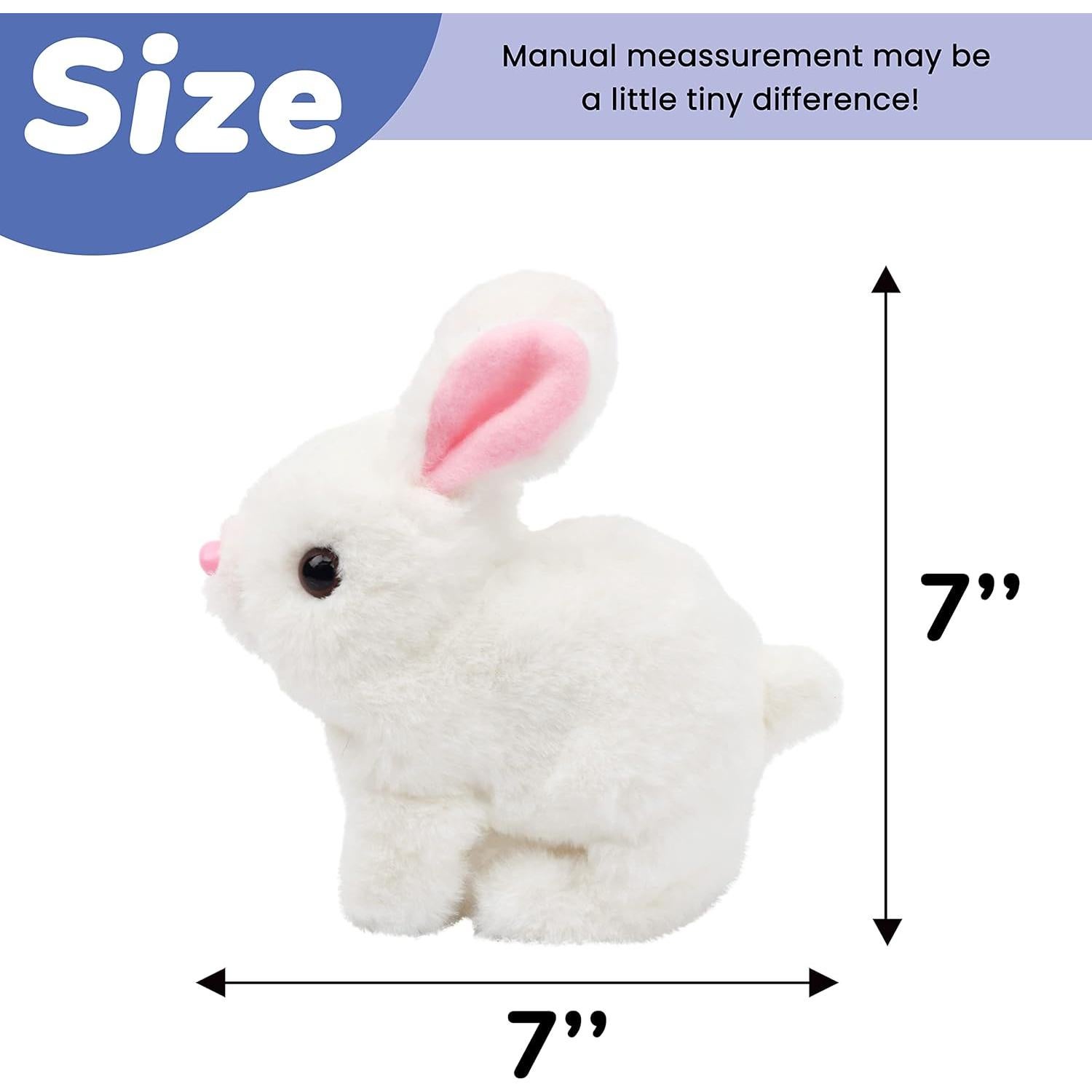 Conejo Saltarín Electrónico Hopearl 18 cm Interactivo