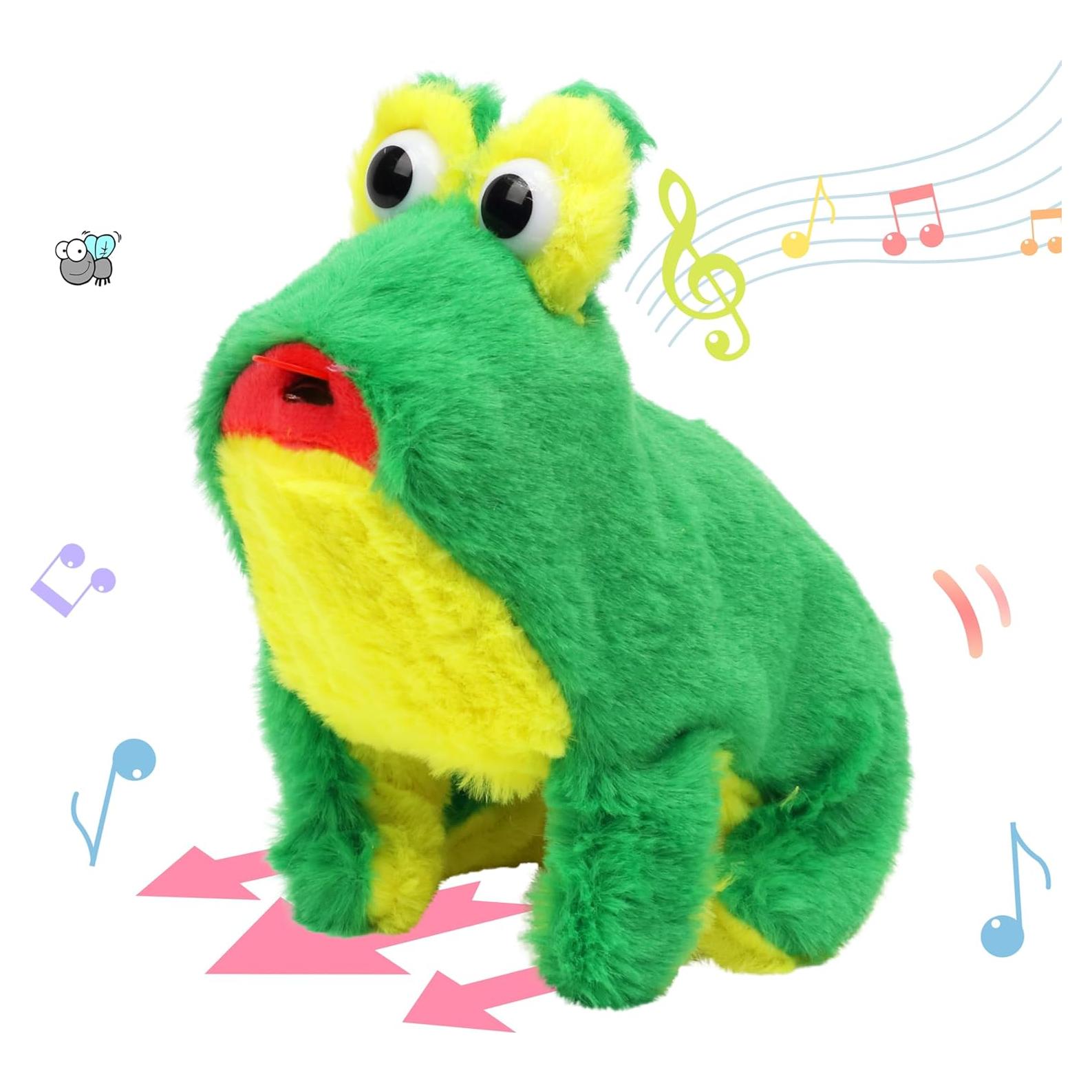 Rana Saltadora Hopearl 15 cm Juguete Interactivo con Sonidos