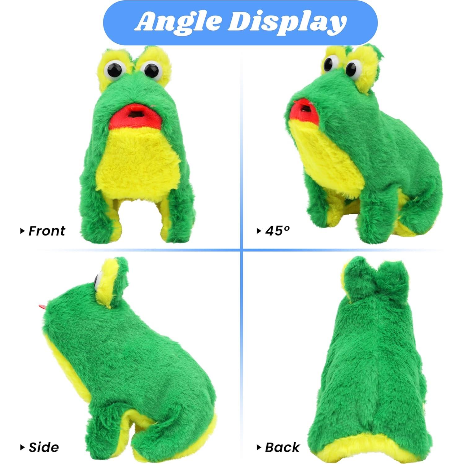 Rana Saltadora Hopearl 15 cm Juguete Interactivo con Sonidos